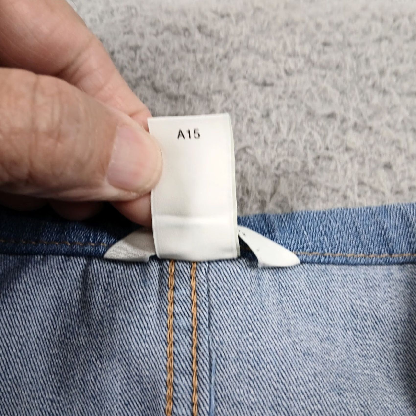 H&M H&M Mama Maternity Super Skinny Jeans XS Blue Light Wash Over Belly EUC Size 26" / US 2 / IT 38 - 5 Thumbnail