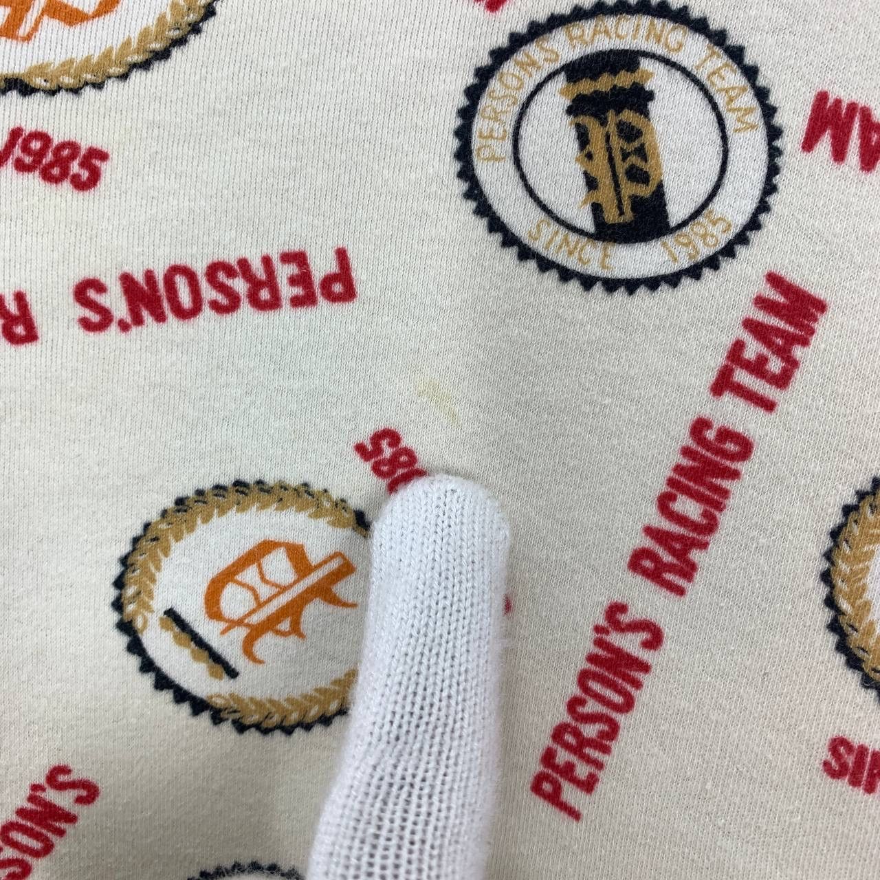 PERSON'S × Vintage Vintage PERSON'S RACING TEAM Sweatshirt #2463/AM Size US M / EU 48-50 / 2 - 6 Thumbnail