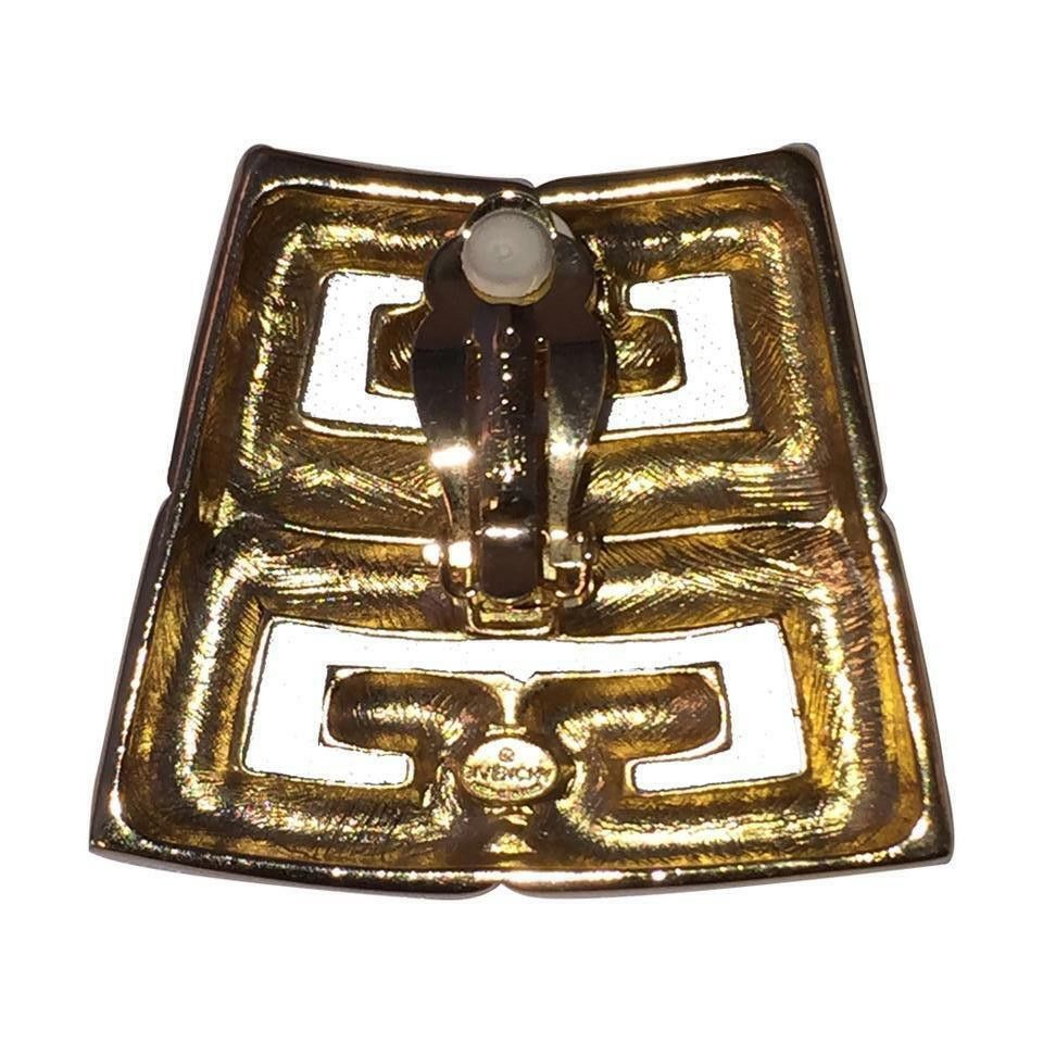 Givenchy Givenchy Statement Runway Monogram Earrings Size ONE SIZE - 5 Thumbnail