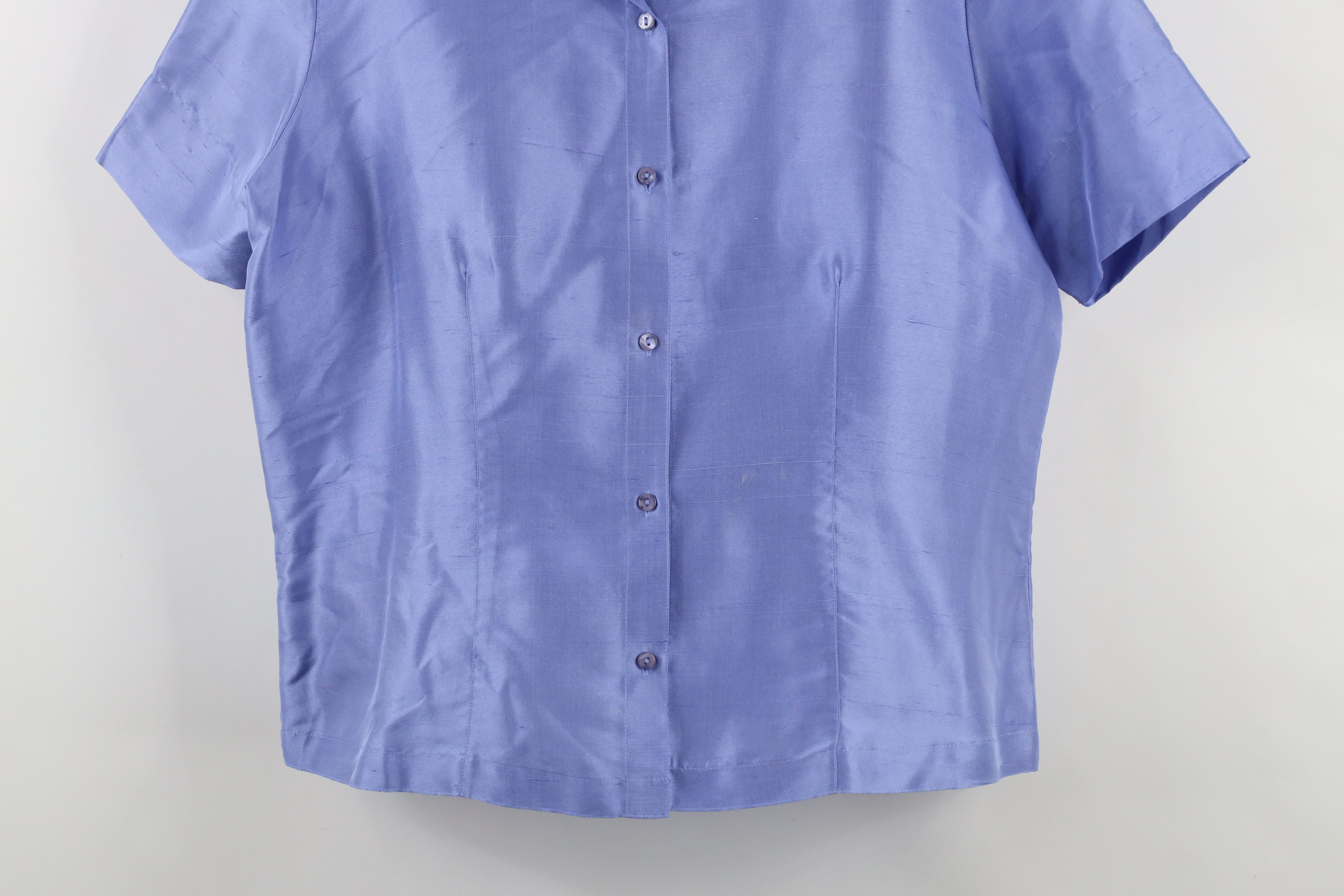 Vintage Vintage 90s Streetwear Short Sleeve Collared Button Shirt Size XL / US 12-14 / IT 48-50 - 3 Thumbnail