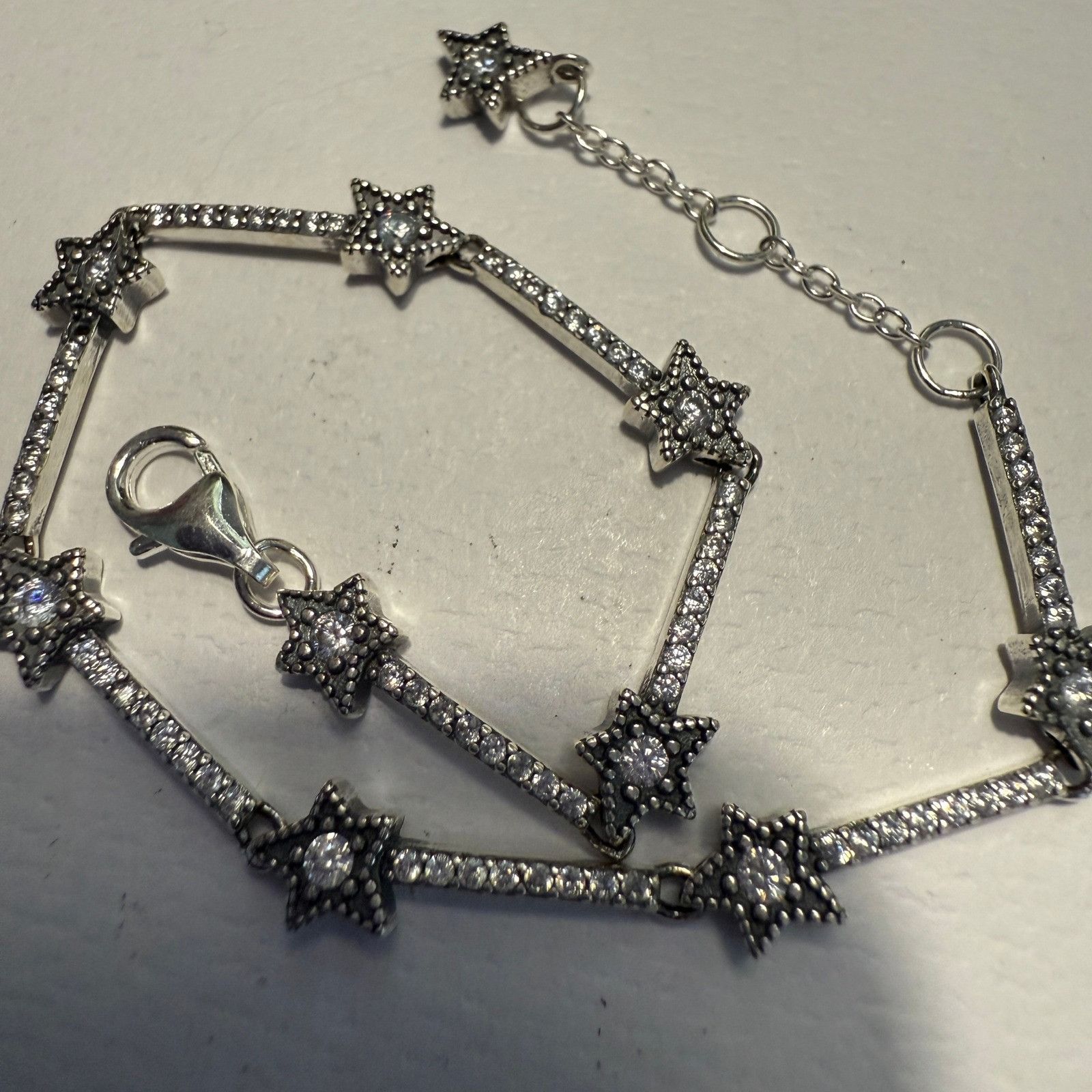 pandora Authentic Pandora , SZ 20CM, Star Celestial Clear CZ Tennis Size ONE SIZE - 4 Thumbnail