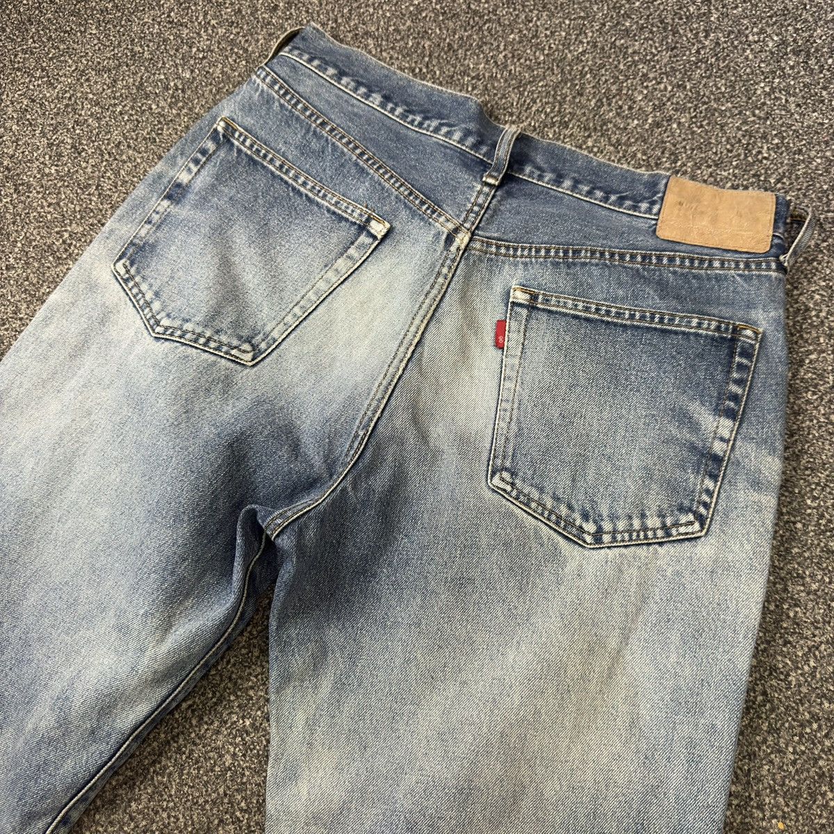 Warehouse 🔥🇯🇵 Vintage 90s Warehouse Distressed Denim Size US 31 - 8 Thumbnail