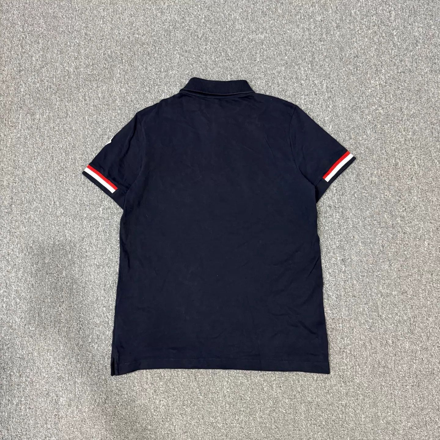 Moncler Moncler Navy Blue Logo Tee M 99 New Size US M / EU 48-50 / 2 - 2 Thumbnail