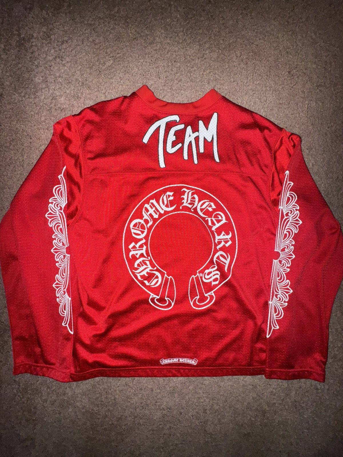 Chrome Hearts Matty Boy Mesh Jersey Long Sleeve Size US L / EU 52-54 / 3 - 4 Thumbnail
