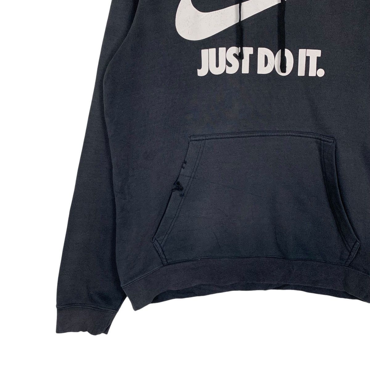 Nike NIKE Big Swoosh Logo Just Do It Pullover Hoodies #1334-C60 Size US M / EU 48-50 / 2 - 5 Thumbnail