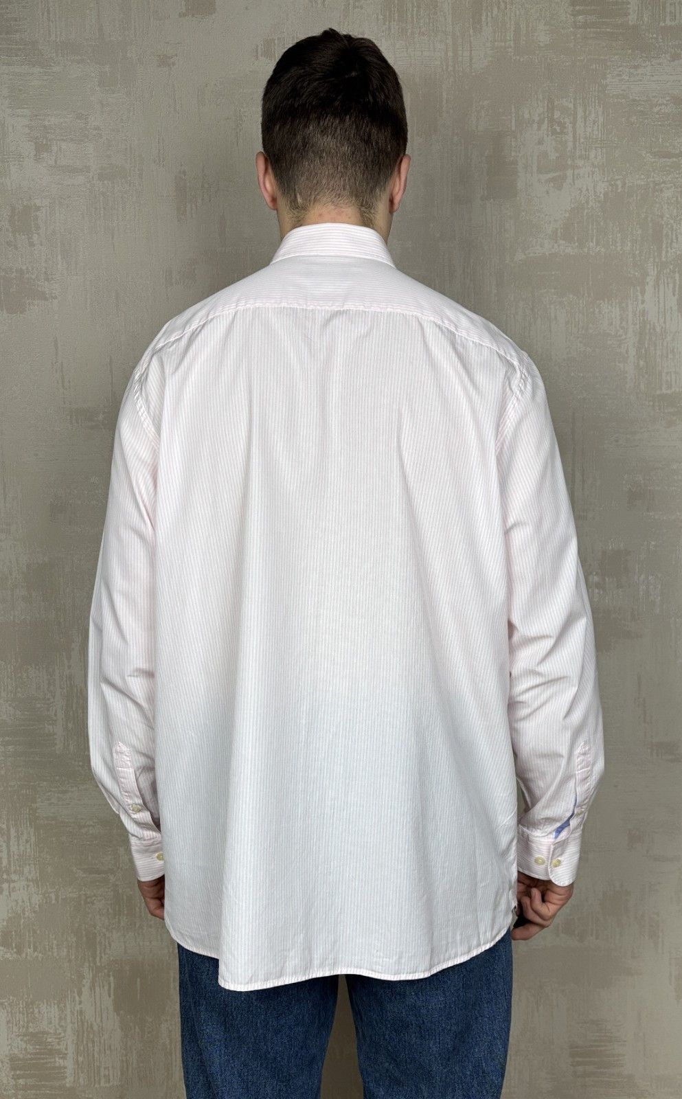 Hackett Hackett London Long Sleeve Striped Shirt Classic Fit Size US XXL / EU 58 / 5 - 12 Thumbnail