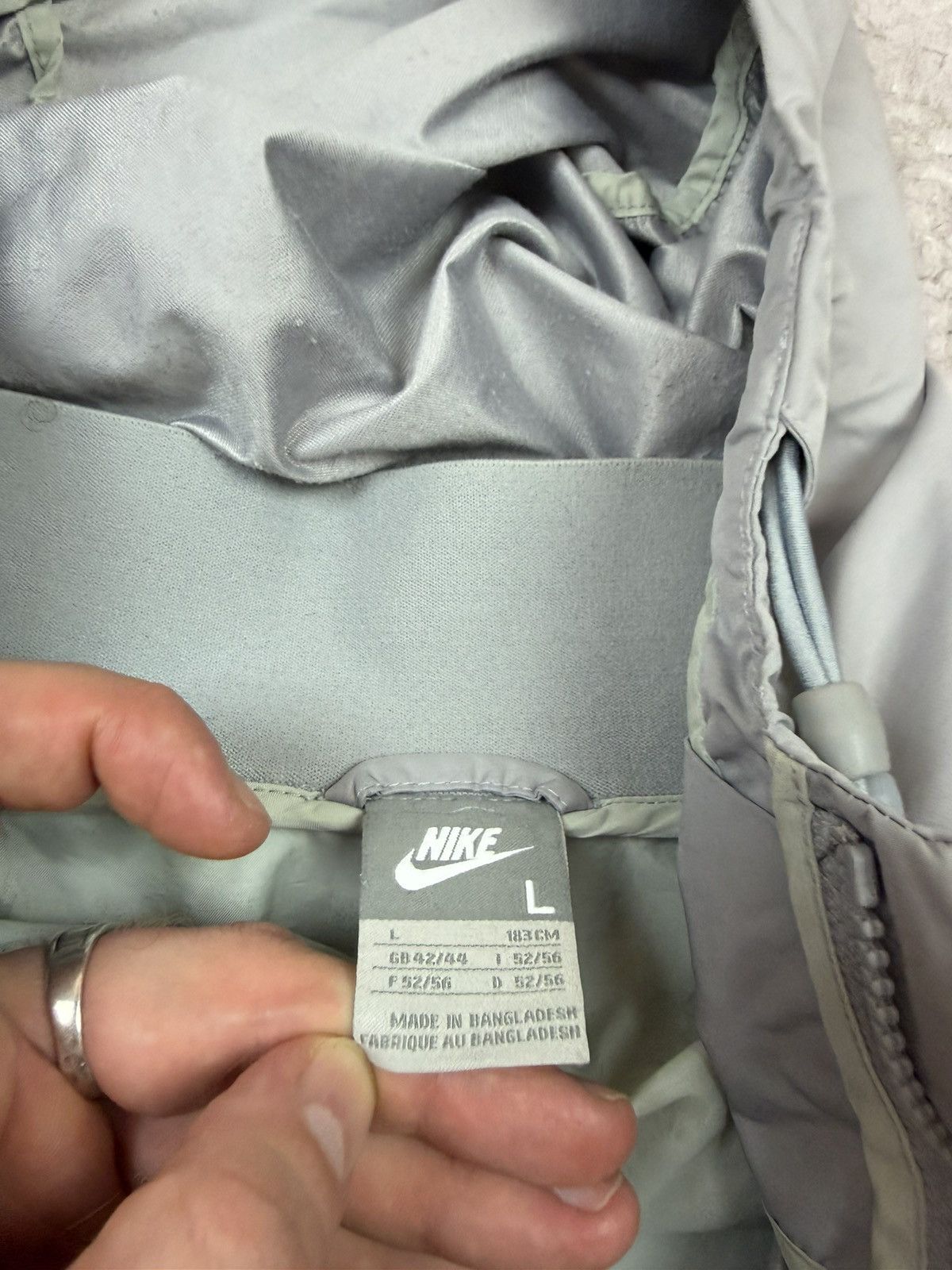 Nike 🦍VINTAGE NIKE TN RARE LIGHT JACKET🦍 Size US L / EU 52-54 / 3 - 16 Thumbnail