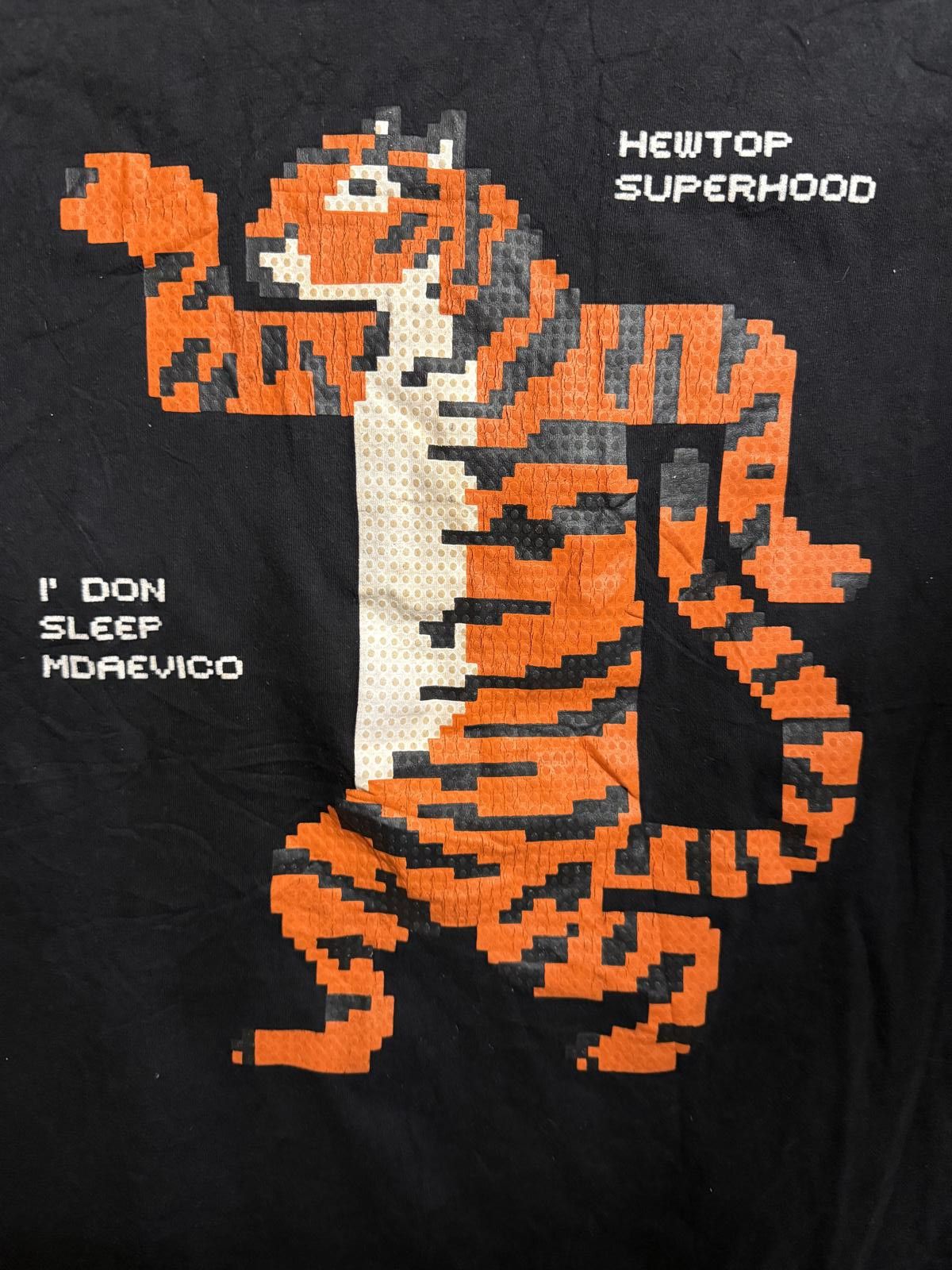 Designer Anime Tiger Meme T-shirt I' don sleep Mdaevico XL Size US XL / EU 56 / 4 - 3 Thumbnail