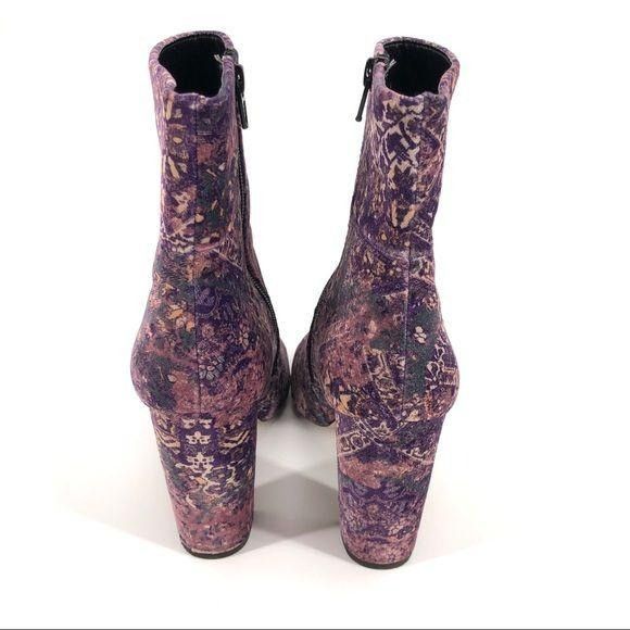 BCBGeneration BCBGeneration Retro 70s Ankle Booties Sz 7 Glam GoGo Purple Size US 7 / IT 37 - 6 Thumbnail