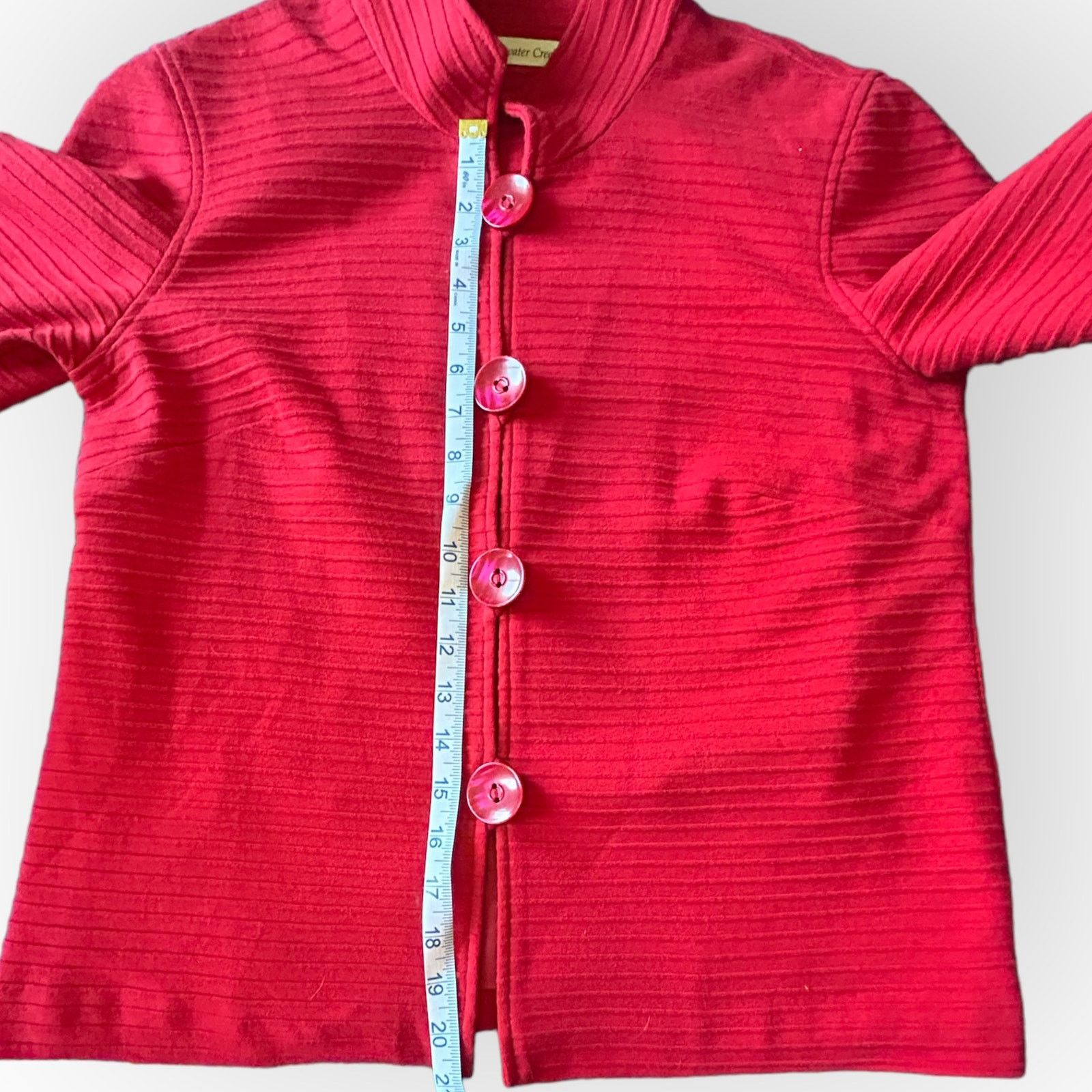 Coldwater Creek Women’s Red Coldwater Creek Jacket | Size Small Size S / US 4 / IT 40 - 3 Thumbnail