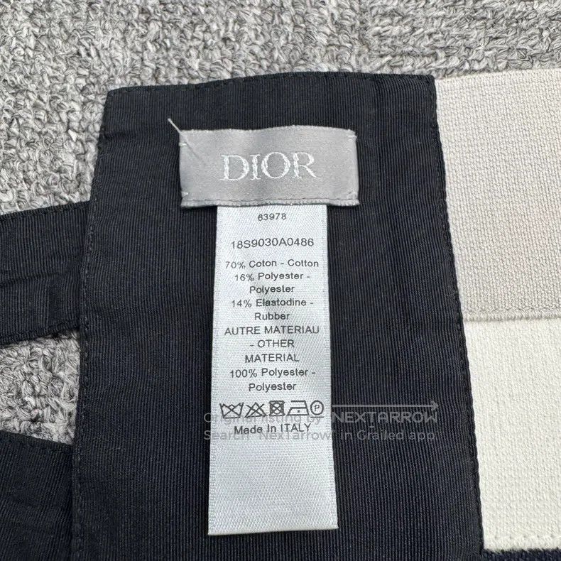 Dior Dior Three-colour stitching belt Size ONE SIZE - 4 Thumbnail