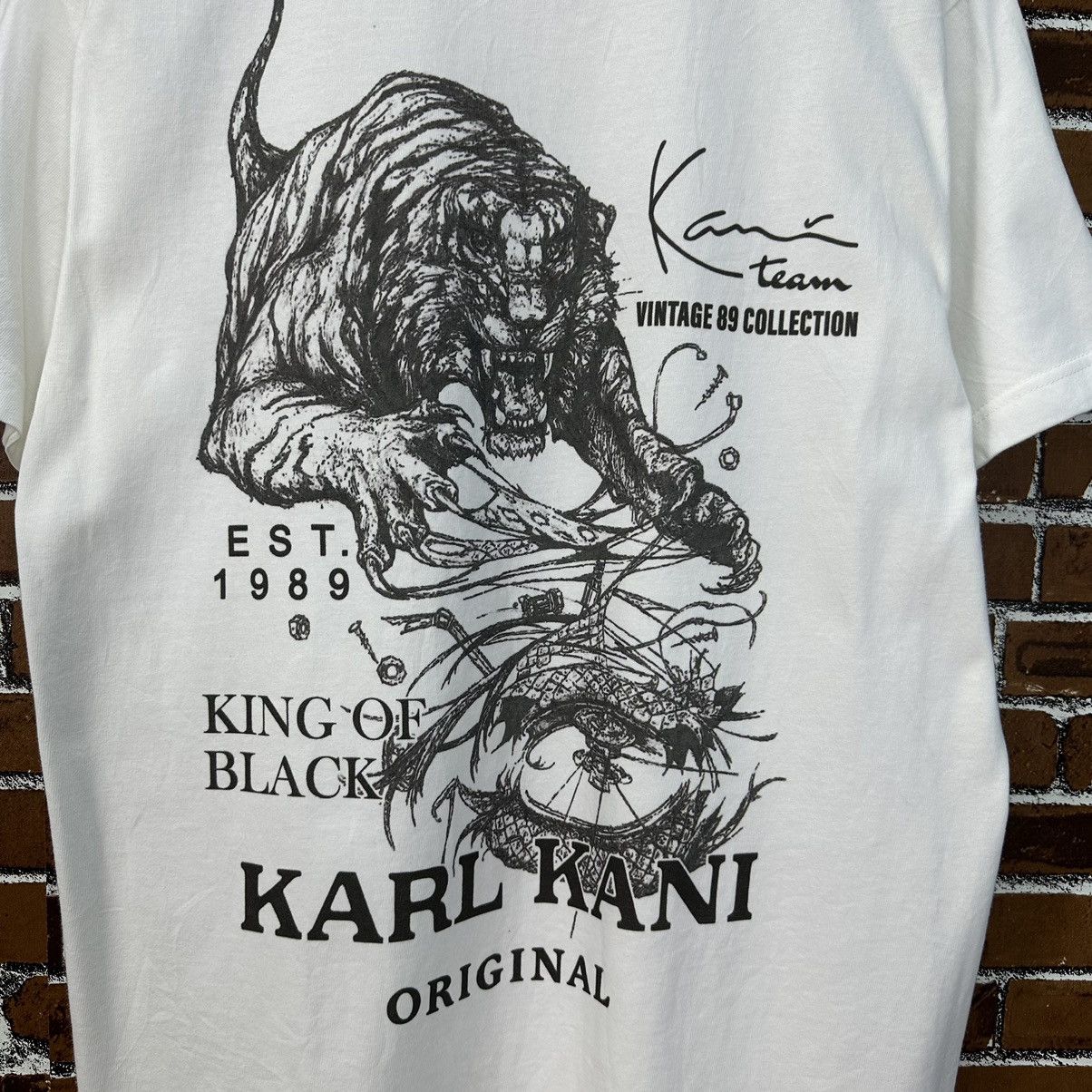 Karl Kani Karl Kani King of Black TShirt A817 Size US M / EU 48-50 / 2 - 2 Thumbnail