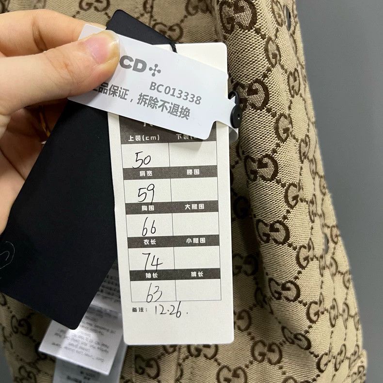 Gucci Gucci Label logo washed double-sided denim jacket 2501-Next Size US M / EU 48-50 / 2 - 6 Thumbnail