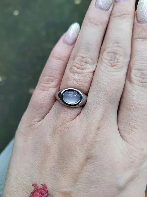 Jewelry × Ring Of Fire Trend Opal Stone Adjustable Ring Size ONE SIZE - 3 Thumbnail