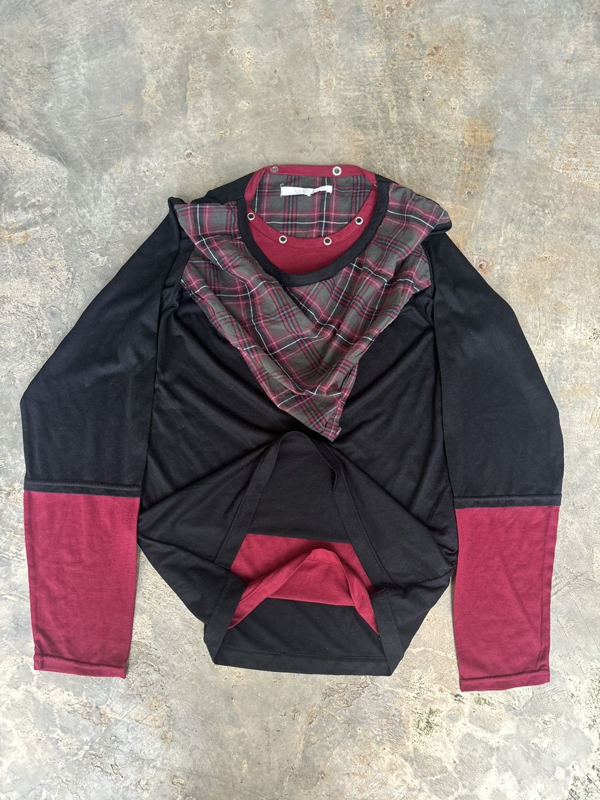 If Six Was Nine Y2k Double layer Scissors Ifwixwasnine Lgb Punk Style Size US L / EU 52-54 / 3 - 4 Thumbnail