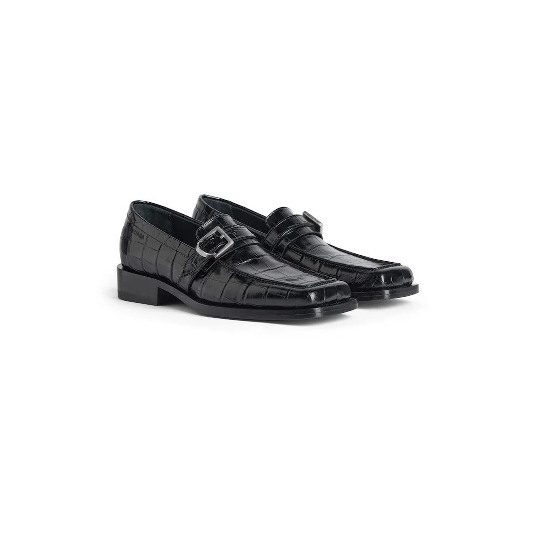 Balenciaga os11x0526 Bel Air Loafers in Black Size US 7 / IT 37 - 2 Thumbnail
