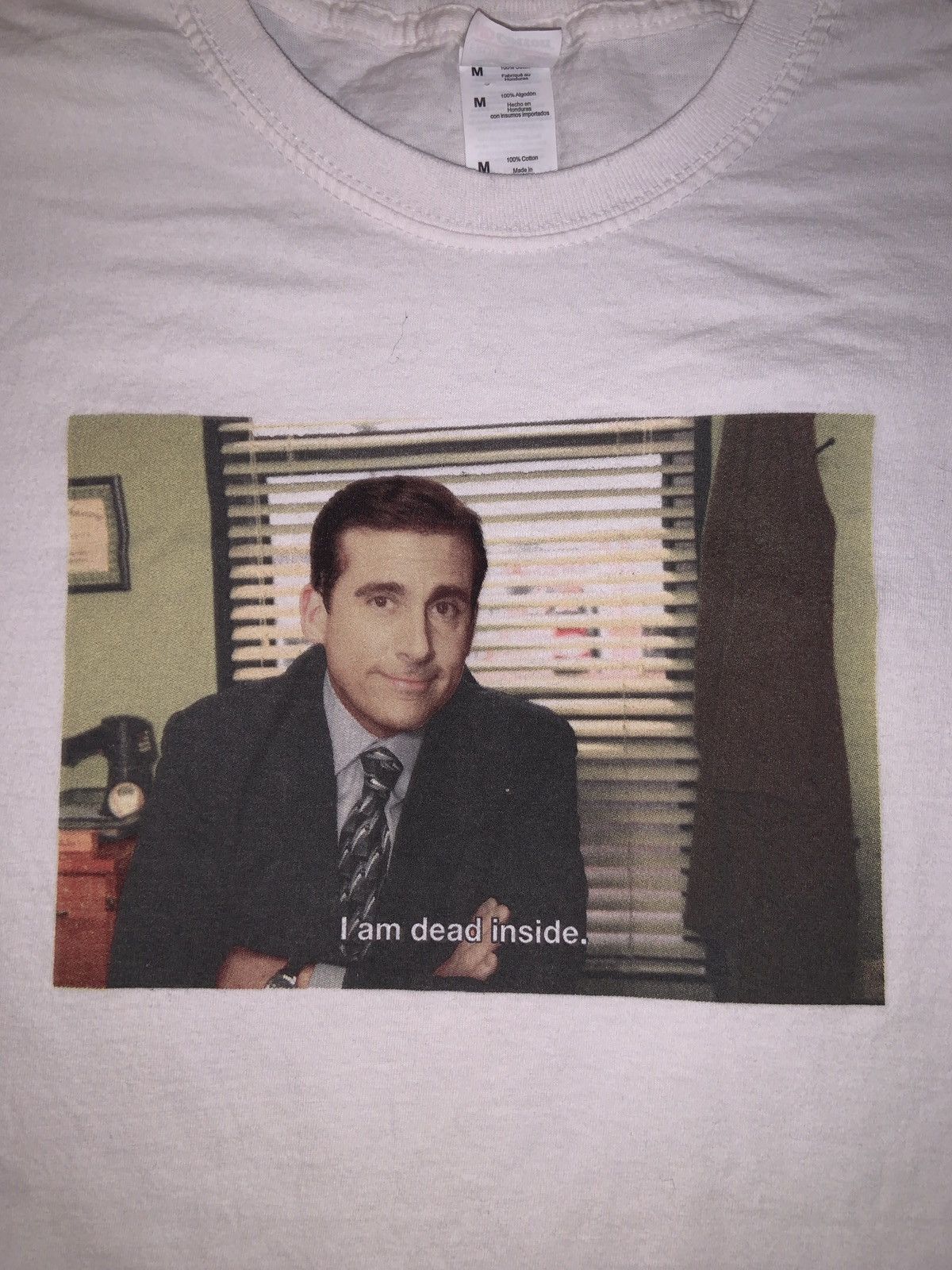 Fruit Of The Loom The Office - Michael Scott - “I am dead inside” - Size M Size US M / EU 48-50 / 2 - 4 Thumbnail