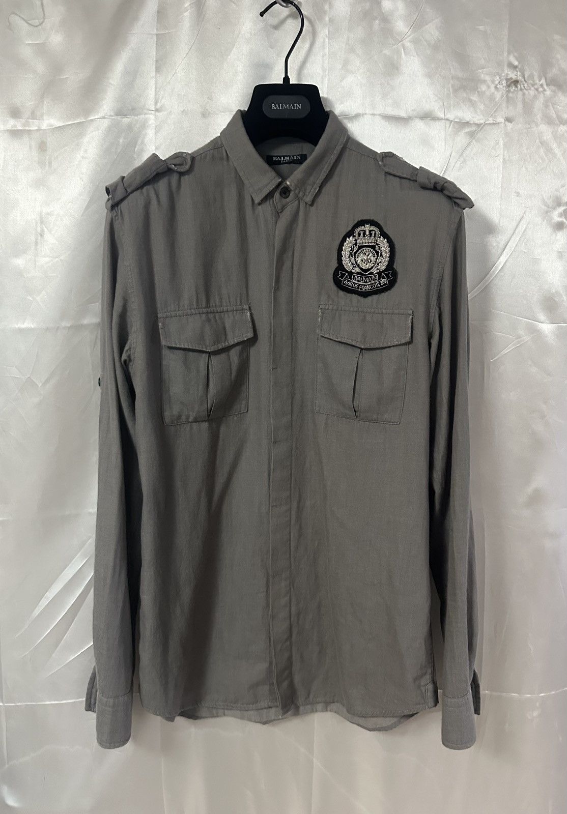 Balmain Balmain by SS11 Christophe Decarnin Distressed Shirt