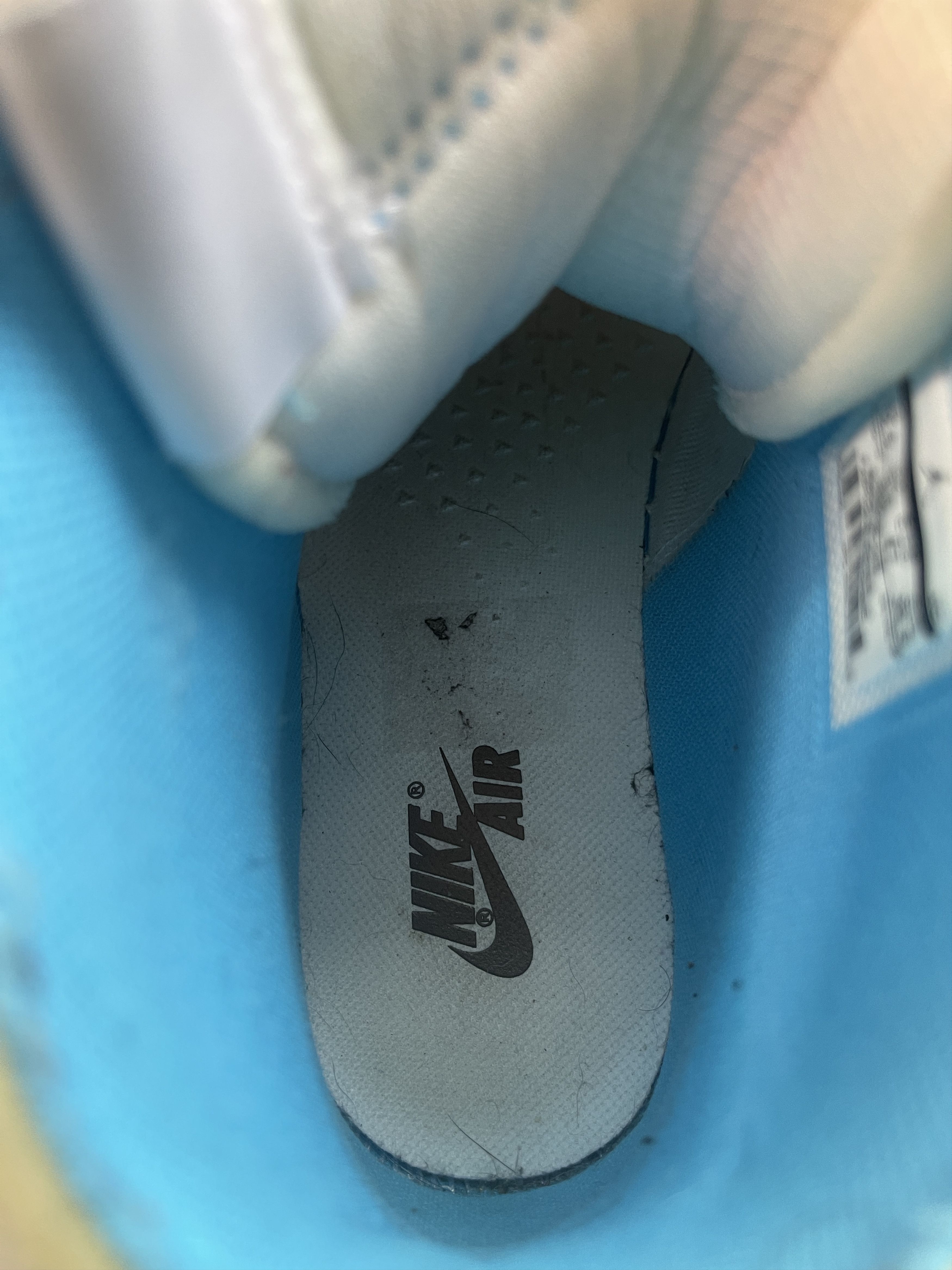 Jordan Brand × Off-White Jordan 1 Off White NRG UNC Size 12.5 Size US 12.5 / EU 45-46 - 8 Thumbnail