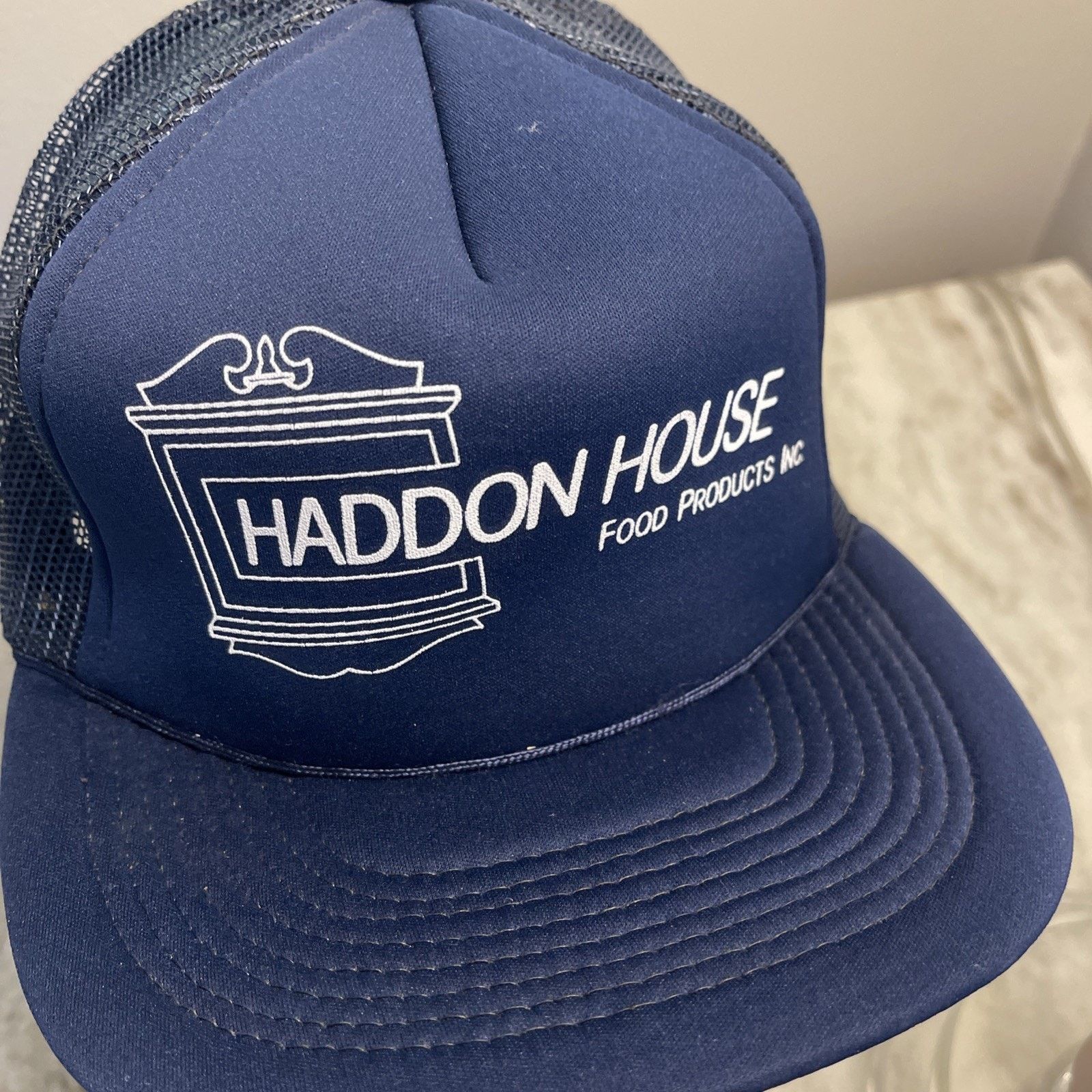 Vintage Haddon House Food Products Hat Vtg Snapback Trucker Cap NWOT Size ONE SIZE - 2 Thumbnail