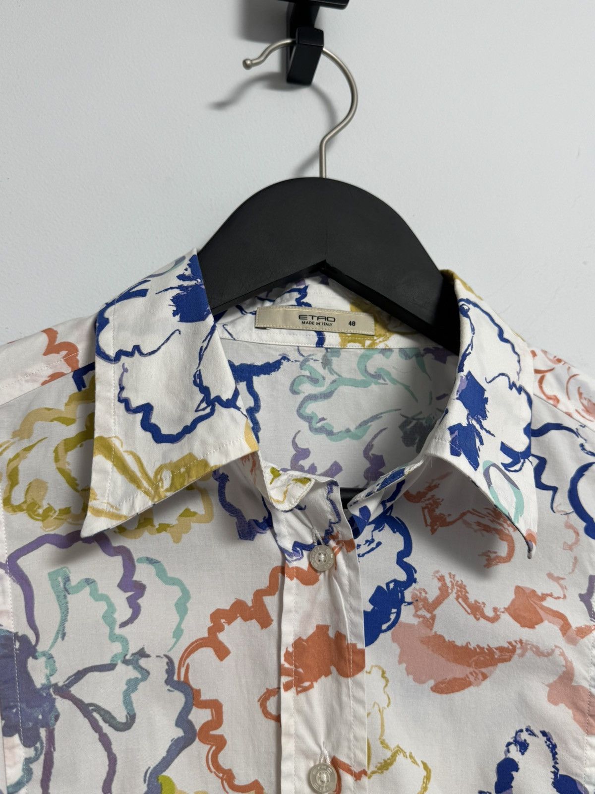 Etro Etro Women’s Multicolor Floral Print Shirt Size IT48 Italy Size L / US 10 / IT 46 - 5 Thumbnail