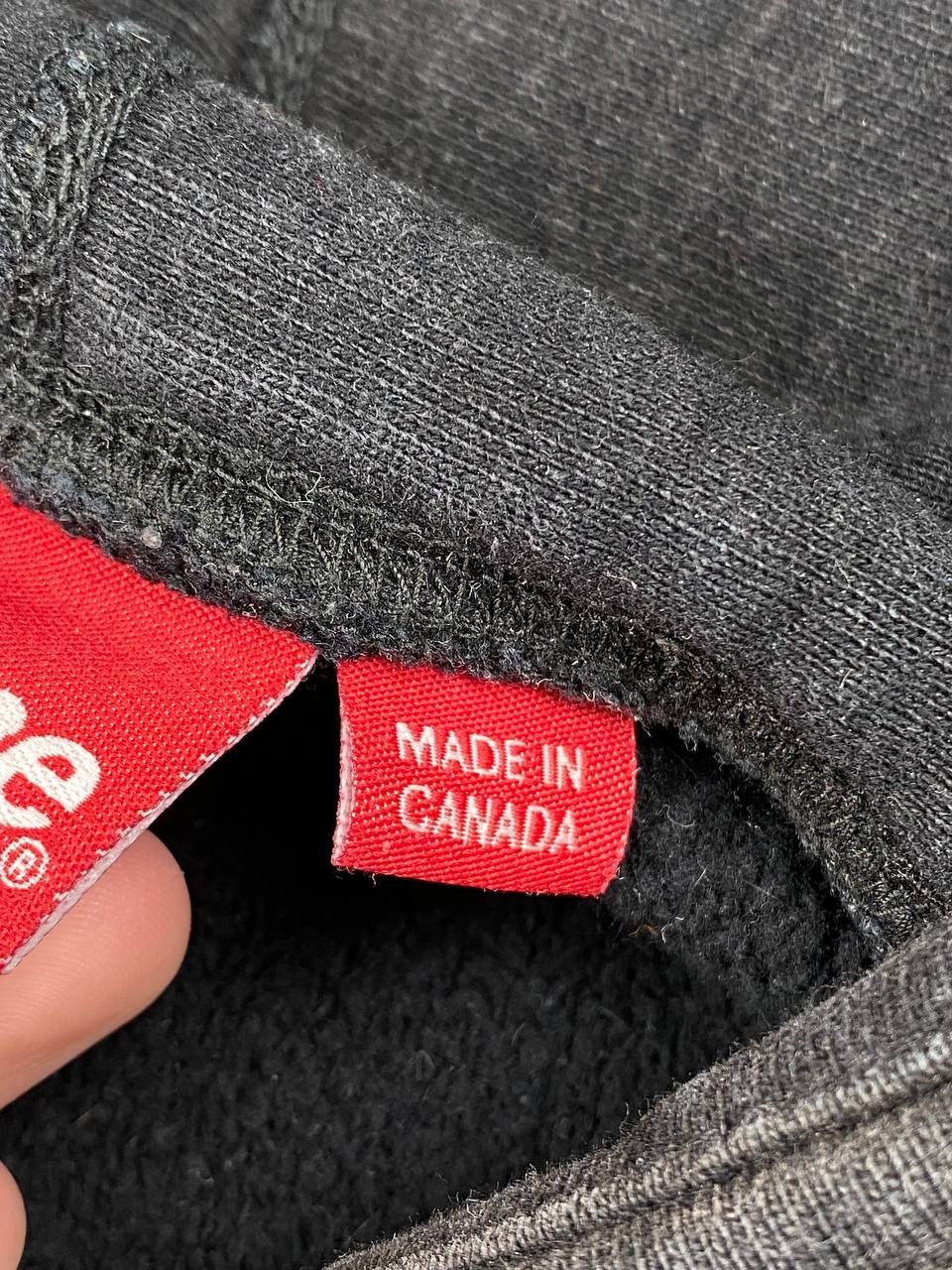 Supreme Supreme Number One Hooded Сenter Logo Men Size L Black Size US L / EU 52-54 / 3 - 9 Thumbnail