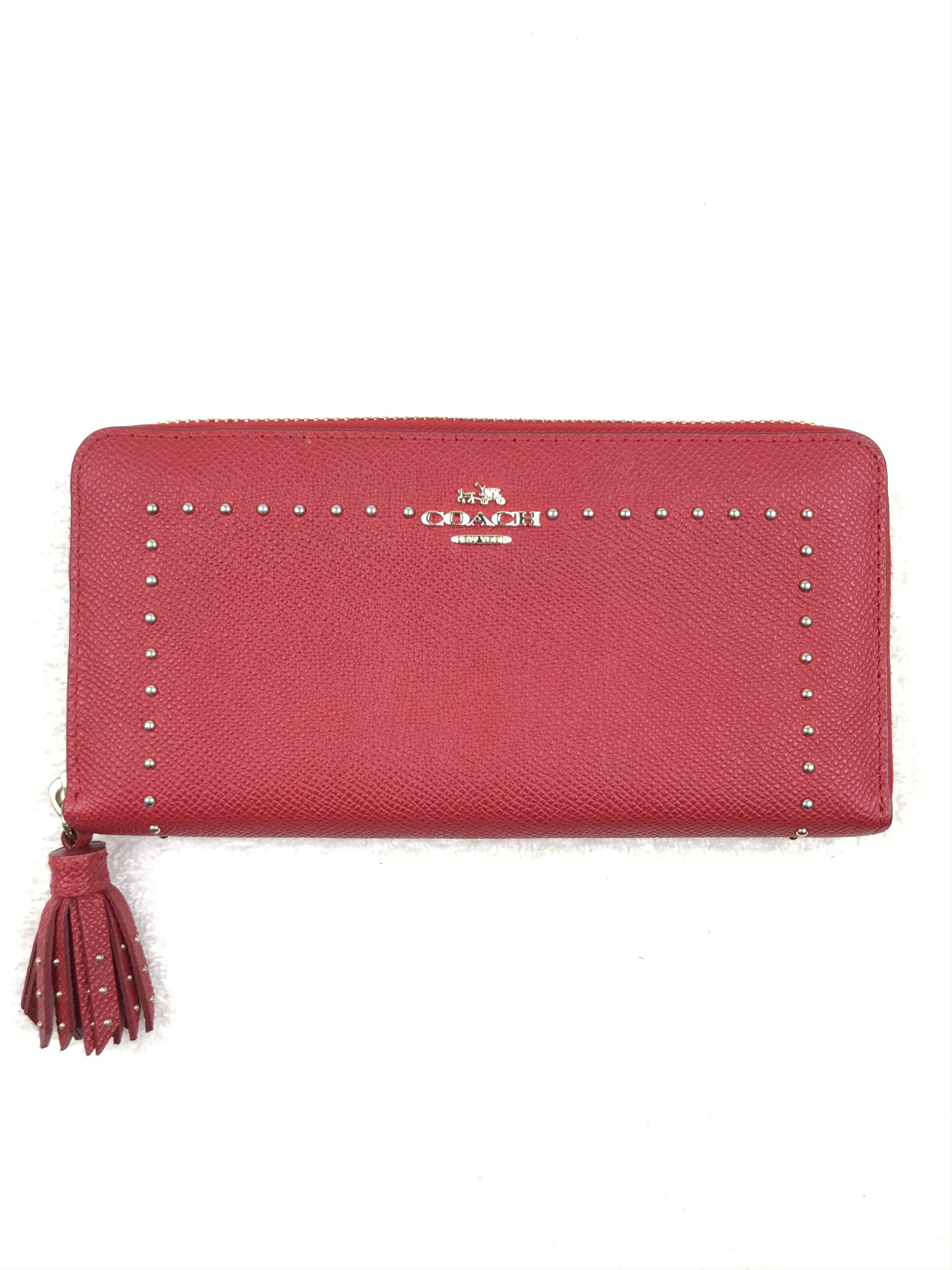 Coach Zip Around Long Wallet