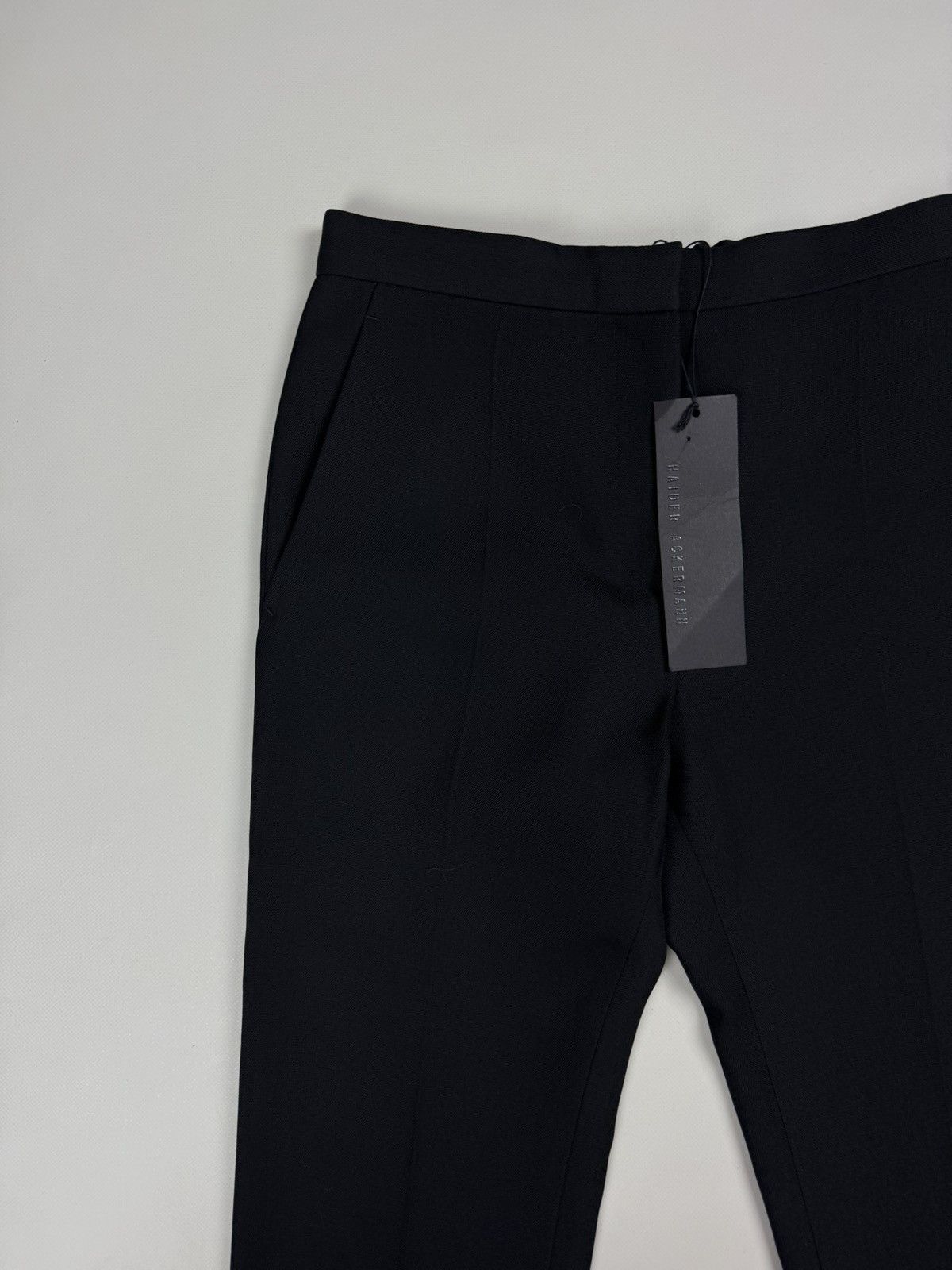 Haider Ackermann BNWT! Haider Ackermann Fleece Wool Dress Pants Trousers Size 24" / US 00 / IT 34 - 6 Thumbnail