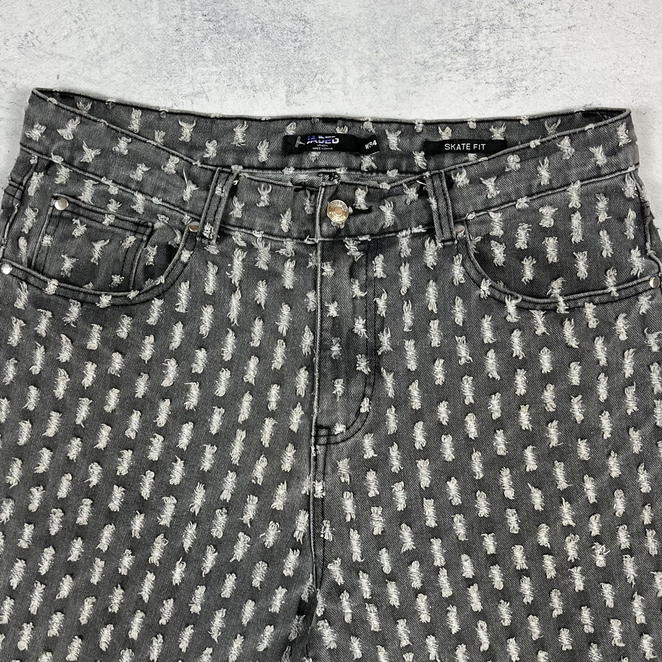 Jaded London Jaded London Y2K Crazy Skate Fit Jeans Pants Size US 34 / EU 50 - 5 Thumbnail