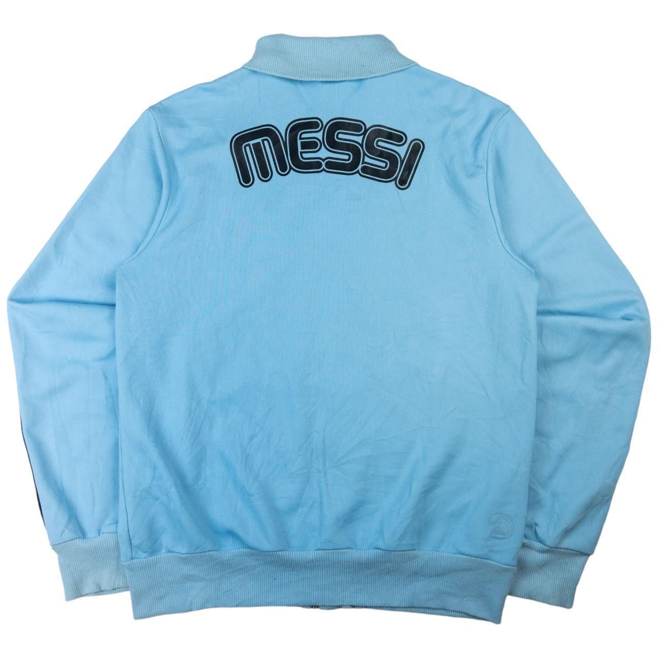 Adidas Vintage Adidas Messi Zip Up Sweatshirt Size M Size US M / EU 48-50 / 2 - 2 Thumbnail
