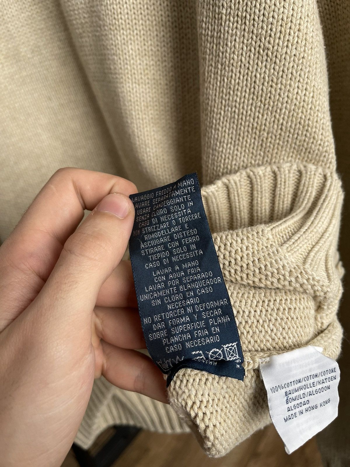 Ralph Lauren Ralph Lauren Polo RL Vintage Knit Sweater 90s Distressed Size US XL / EU 56 / 4 - 11 Thumbnail