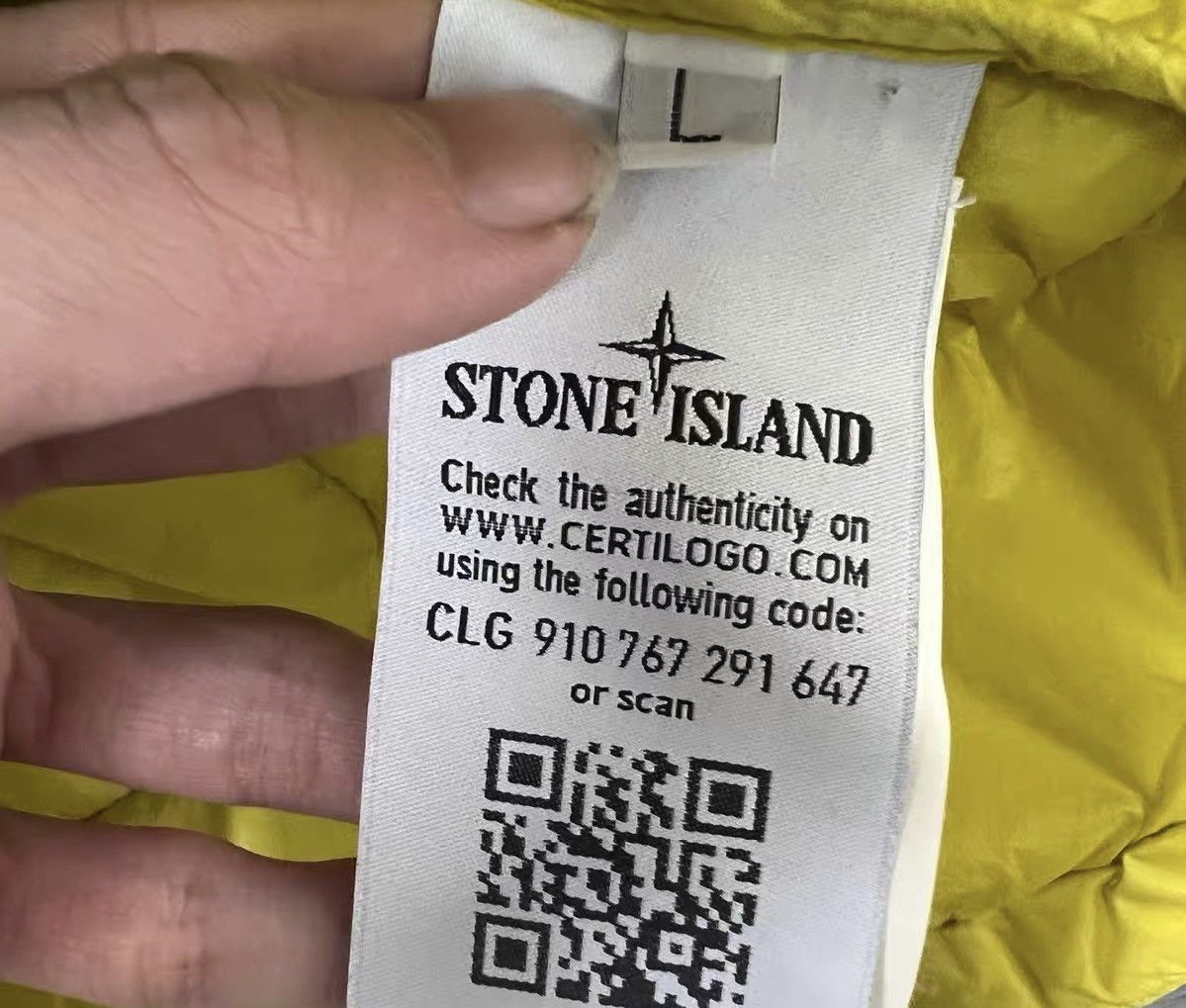 Stone Island Stone Island cotton jacket Size US L / EU 52-54 / 3 - 5 Thumbnail