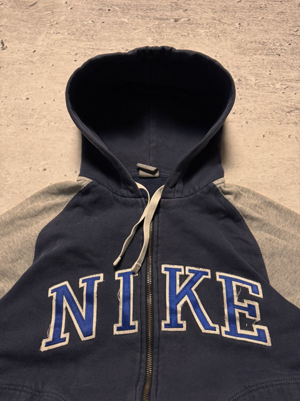 Nike × Vintage NIKE VINTAGE CENTER LOGO OVERSIZE BOXY ZIP HOODIE Size US S / EU 44-46 / 1 - 5 Thumbnail
