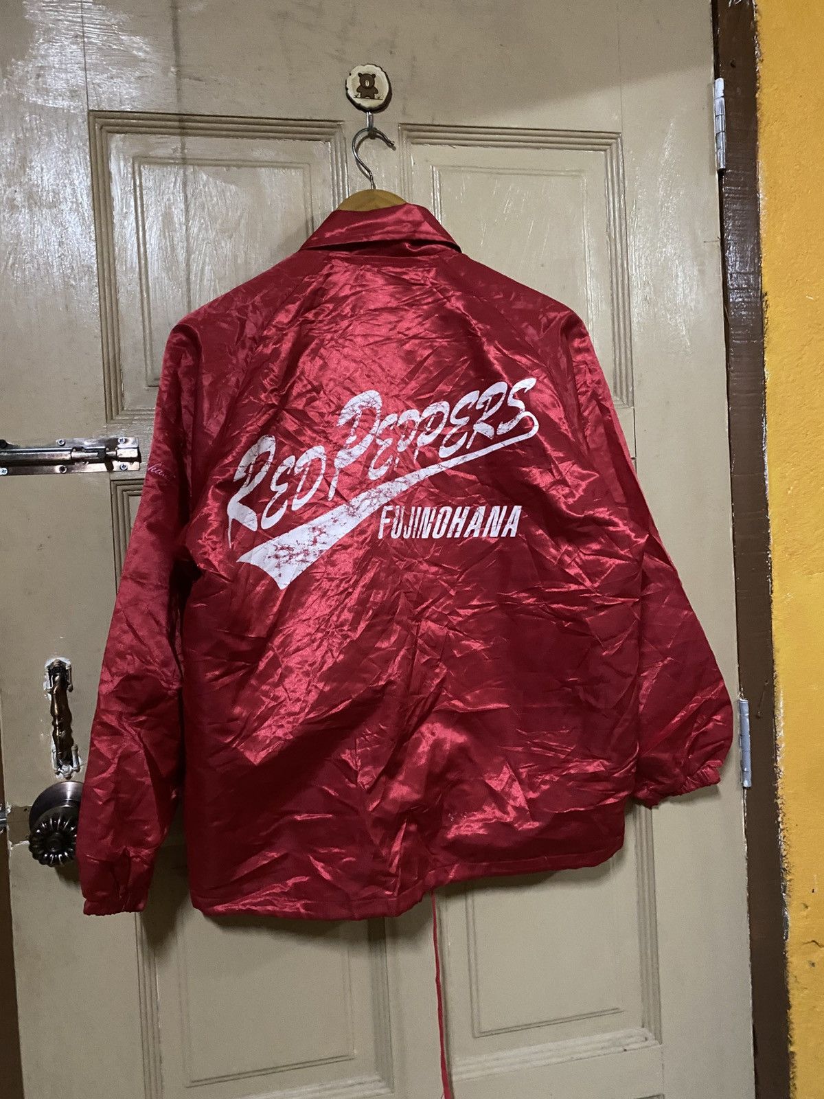 Japanese Brand Vintage Hattori Red Peppers Fujinohana Coach Jacket Japan Size US S / EU 44-46 / 1 - 9 Thumbnail