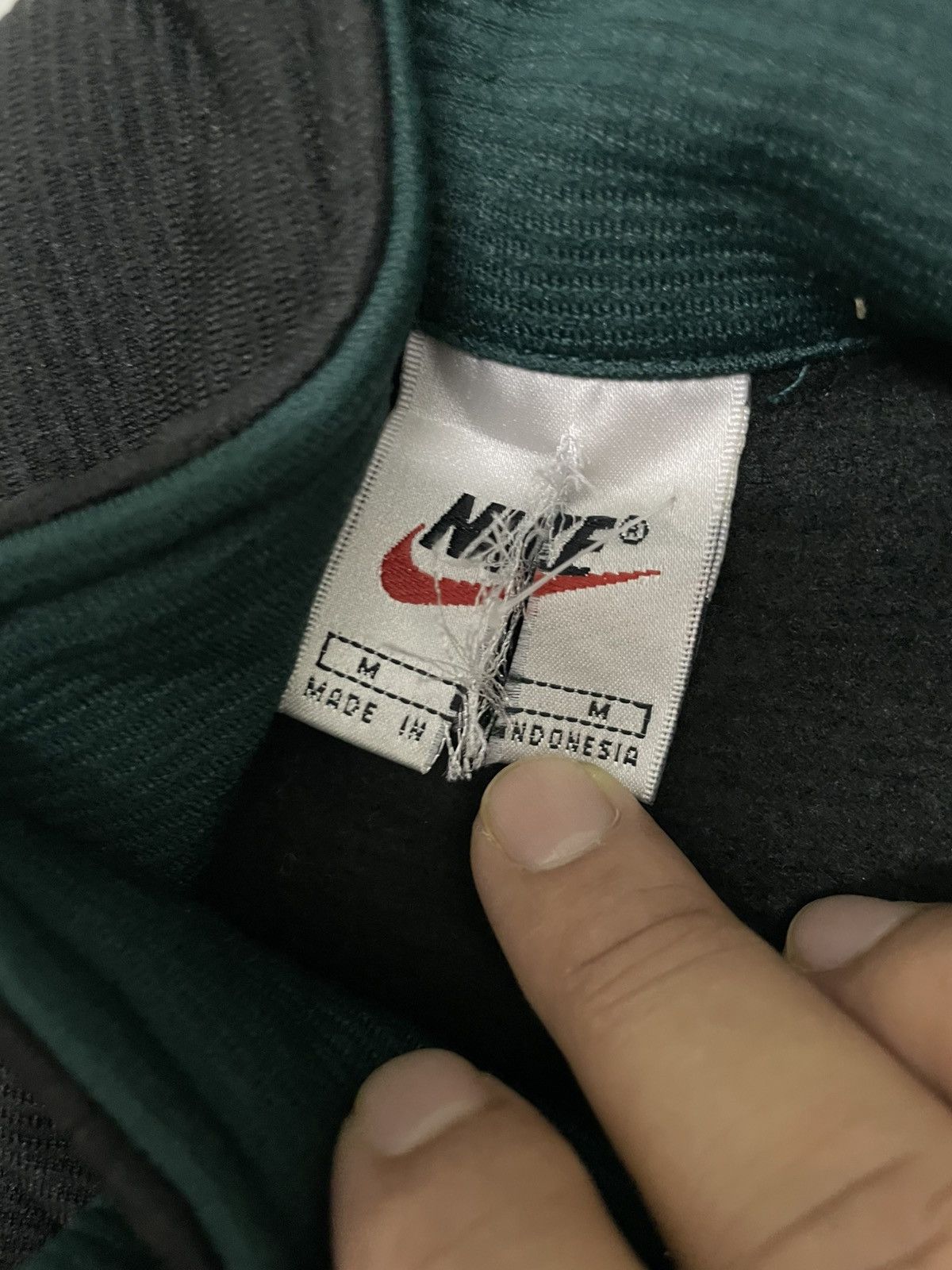 Nike 90s Nike Snap Button Tracktop Jacket Size US M / EU 48-50 / 2 - 6 Thumbnail