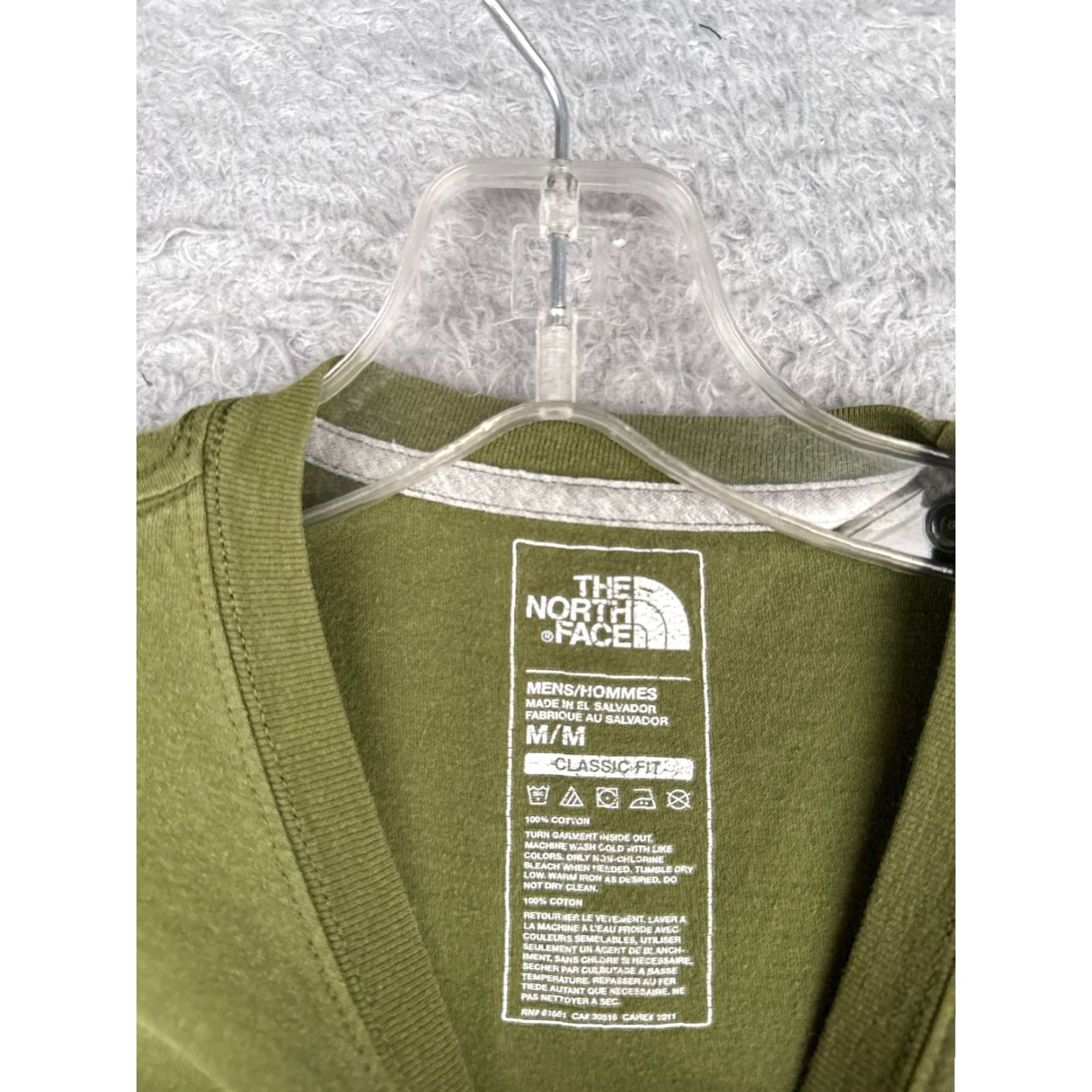 The North Face VINTAGE The North Face Shirt Men Medium Green Cotton Crew Neck Classic Fit Short Sleeve Size US M / EU 48-50 / 2 - 7 Thumbnail