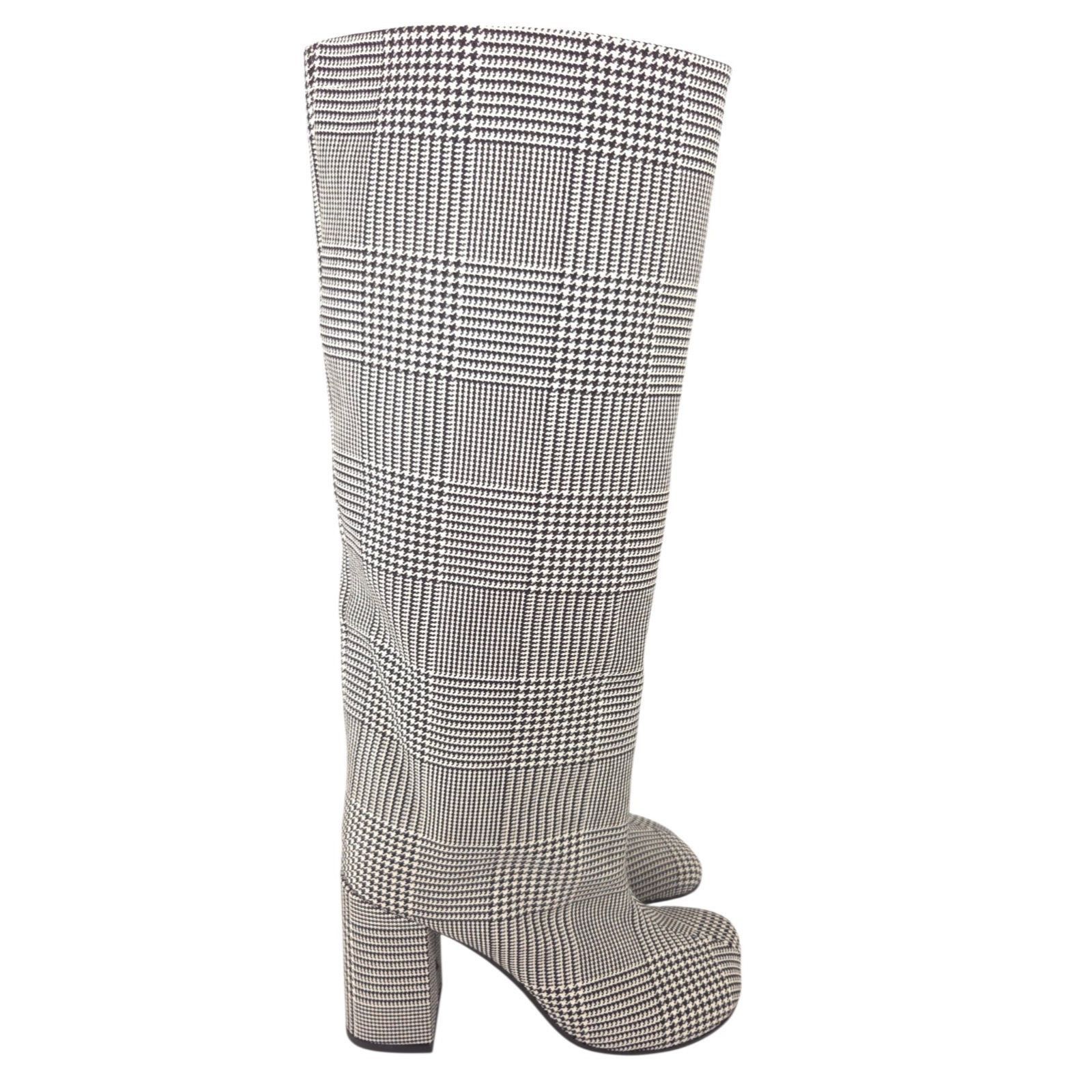 Maison Margiela MM6 Maison Margiela Houndstooth Boots US 10 EU 40 Womens Size US 10 / IT 40 - 4 Thumbnail