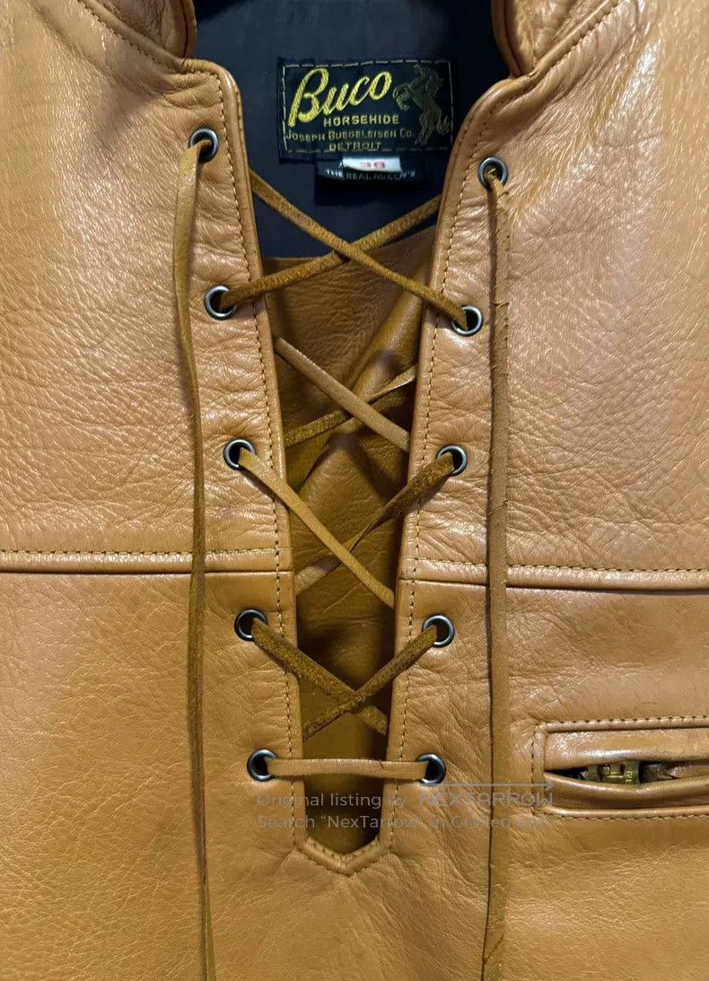 Buco Buco Locomotive leather coat Size US M / EU 48-50 / 2 - 1 Thumbnail