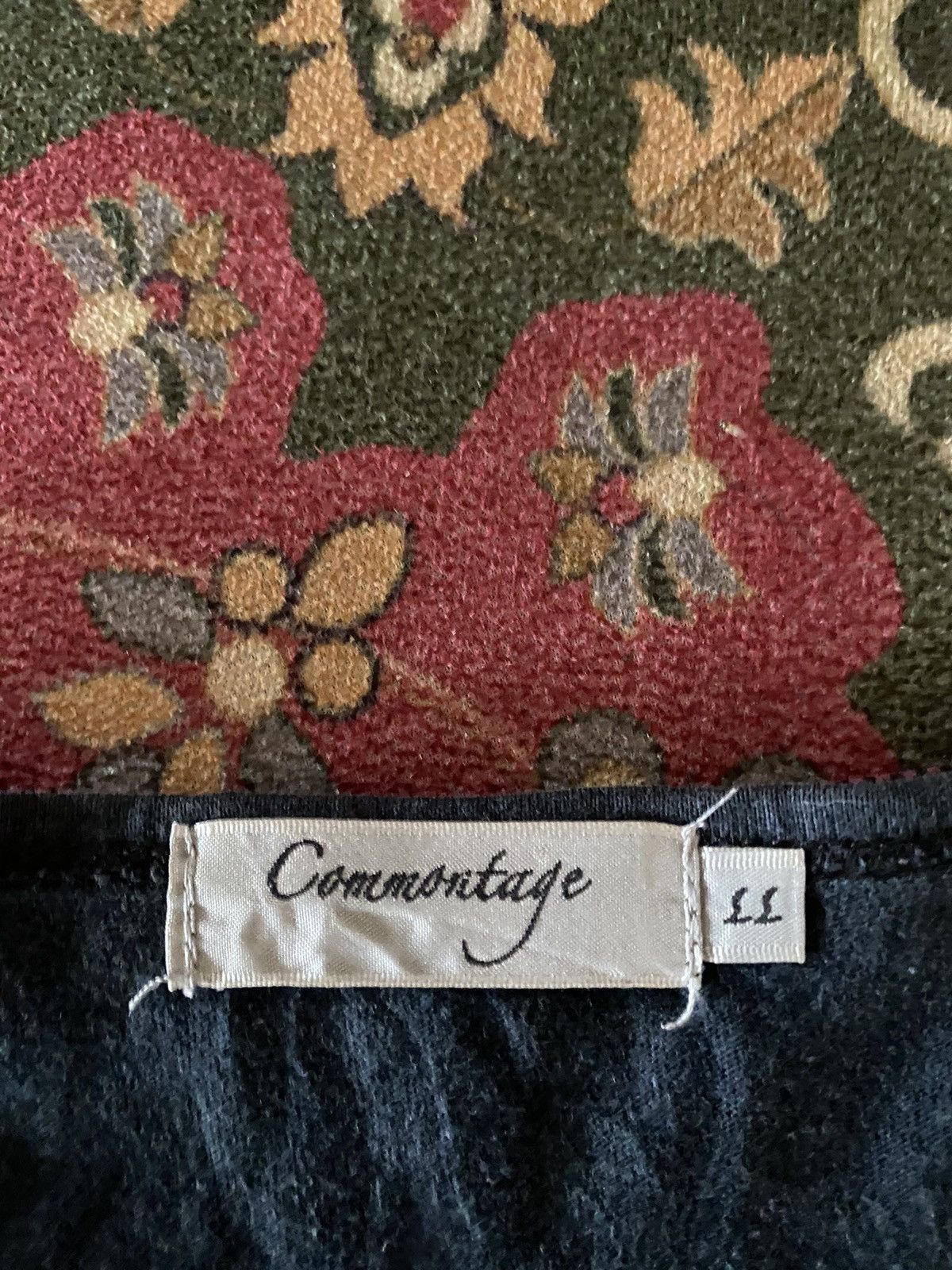 If Six Was Nine × Japanese Brand × Vintage Vintage Japanese Brand Commontage Double Layer Long Sleeve Size US L / EU 52-54 / 3 - 5 Thumbnail