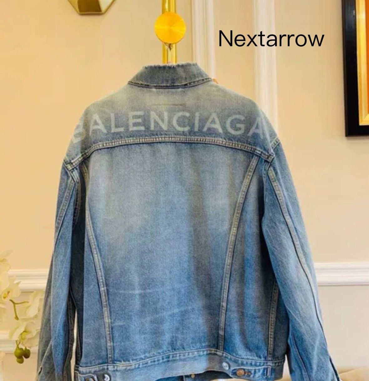 Balenciaga Balenciaga genuine oversized denim jacket Size US S / EU 44-46 / 1 - 2 Thumbnail