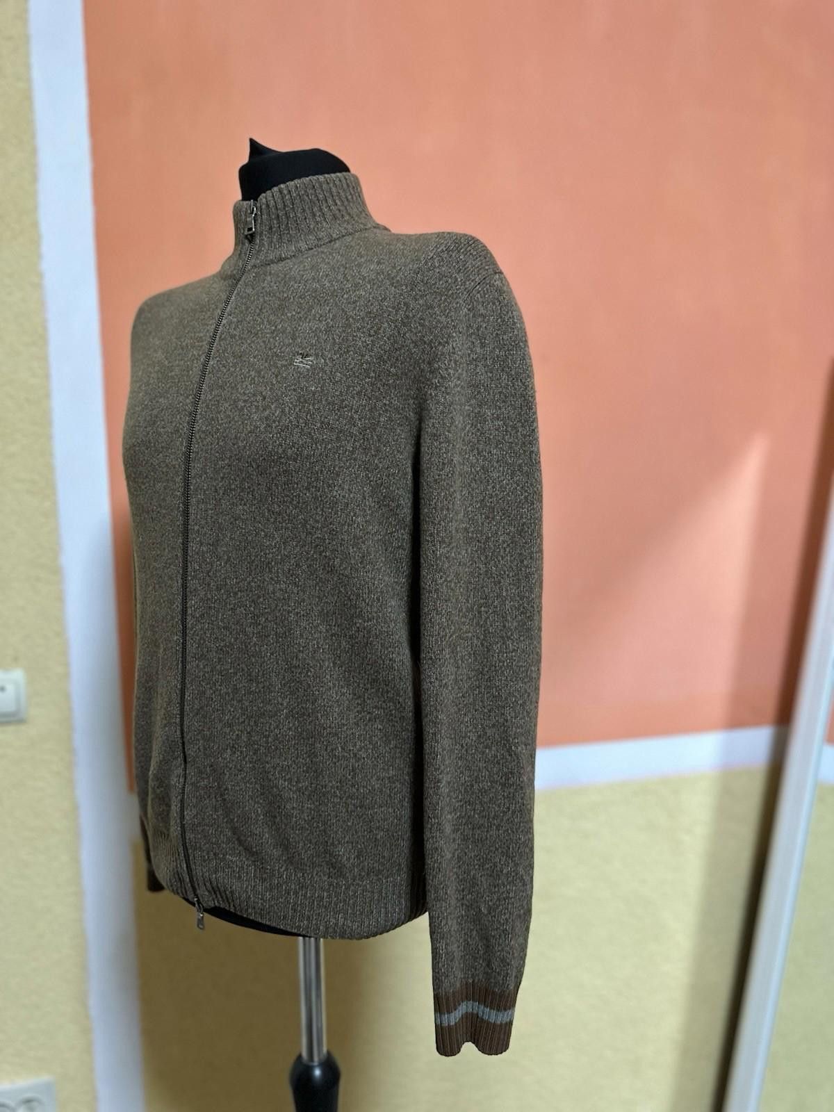 Etro Etro Sweater Men's size L Wool Cashmere Extrafine 1/4 Zip Size US L / EU 52-54 / 3 - 2 Thumbnail