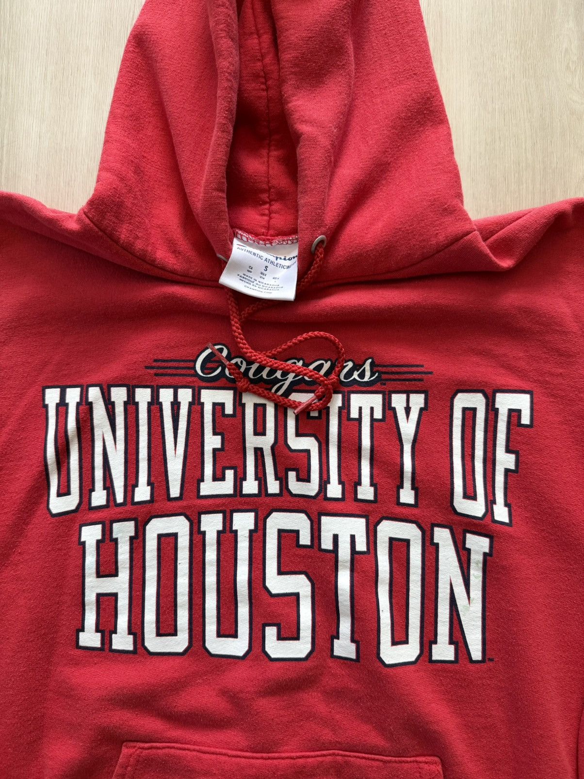 Champion Vintage Champion University of Houston Cougars U Of H Sz S Size US S / EU 44-46 / 1 - 4 Thumbnail