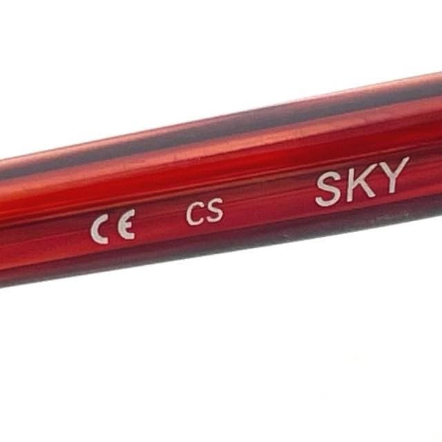 Chrome Hearts CHROME HEARTS SKY Red Plastic Frame Glasses Size ONE SIZE - 8 Thumbnail