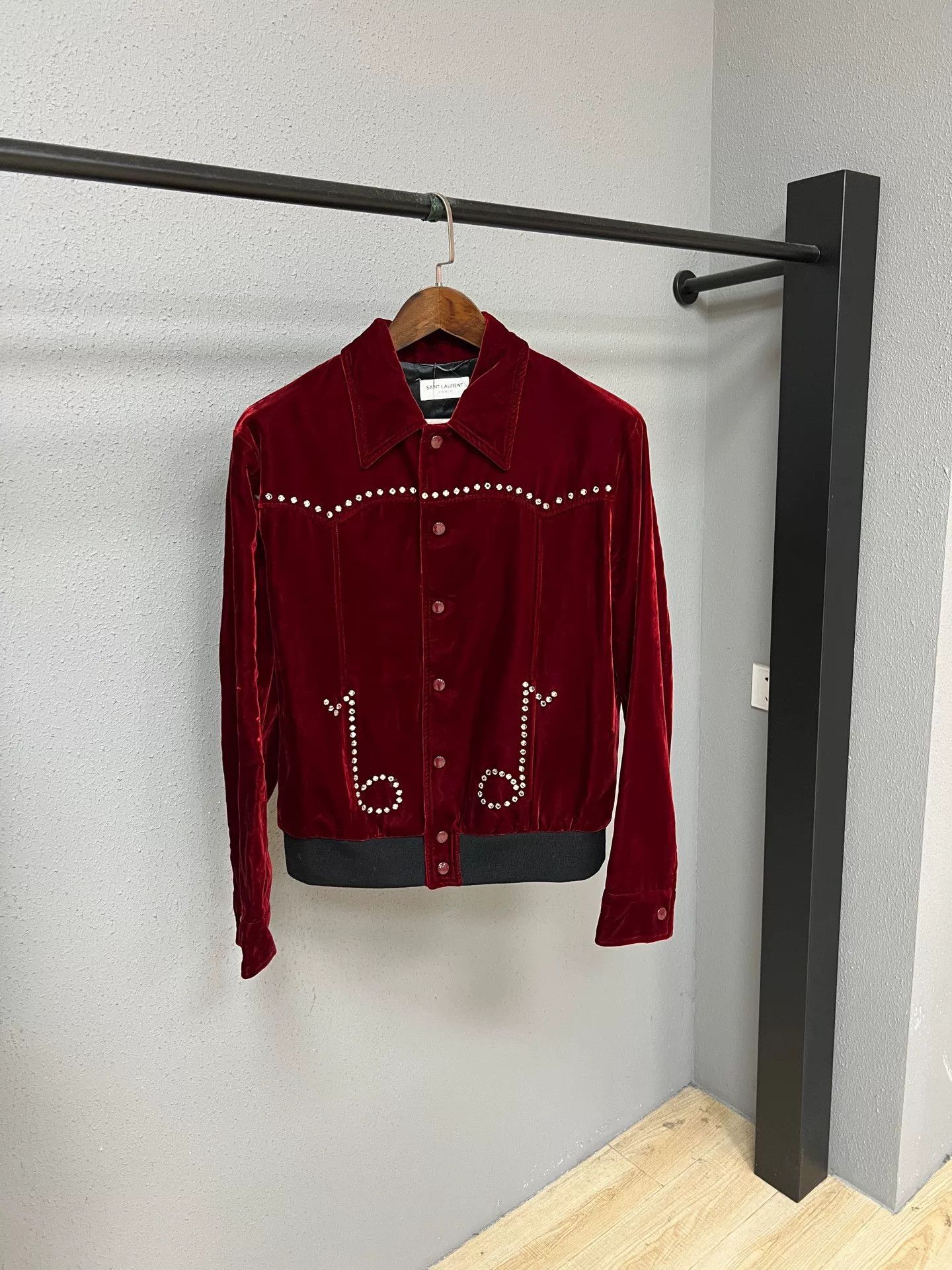 red velvet musical note jacket