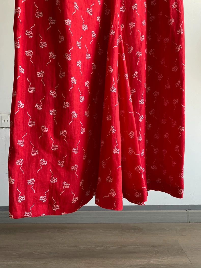 Comme des Garcons Comme Des Garcons size M Double floral deconstructed linen Size 25" / US 0 / IT 36 - 4 Thumbnail