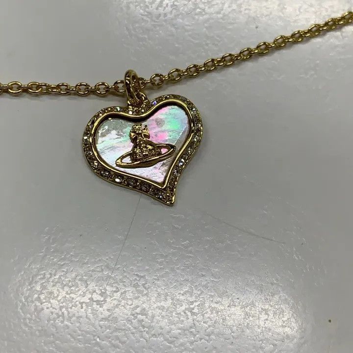 Vivienne Westwood Vivienne Westwood Brass Heart Necklace Size ONE SIZE - 2 Thumbnail