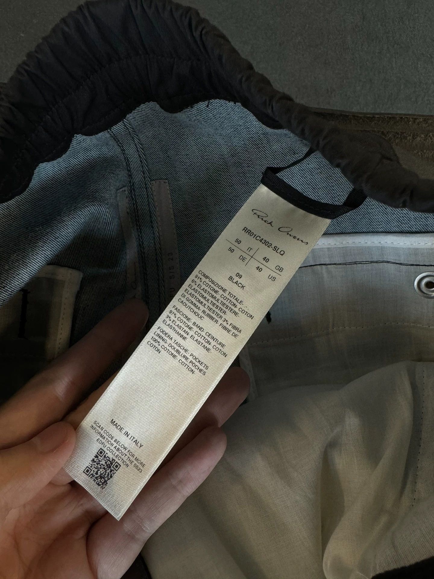 Rick Owens Rick Owens Metal coated zipper tooling pocket wide-leg pant Size US 32 / EU 48 - 6 Thumbnail