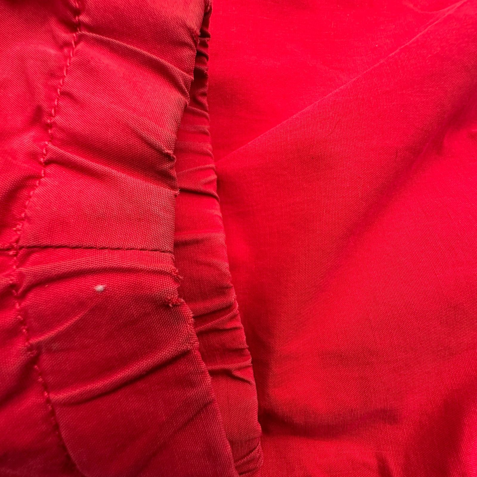 Eddie Bauer Vintage Eddie Bauer Ebtek Cotton Jacket Mens Large Tall Red Size US L / EU 52-54 / 3 - 14 Thumbnail