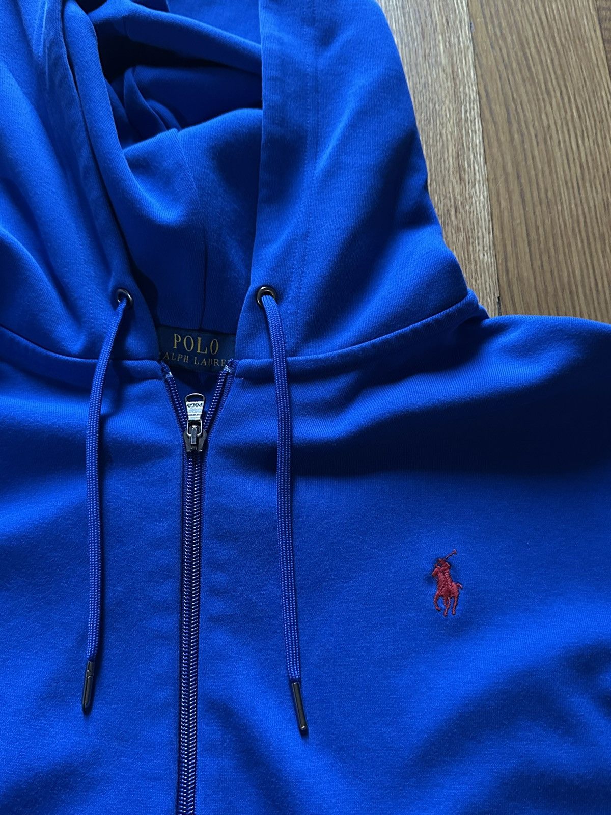 Polo Ralph Lauren Polo Ralph Lauren Double Knit Hoodie Full Zip Men's Size L Size US L / EU 52-54 / 3 - 3 Thumbnail