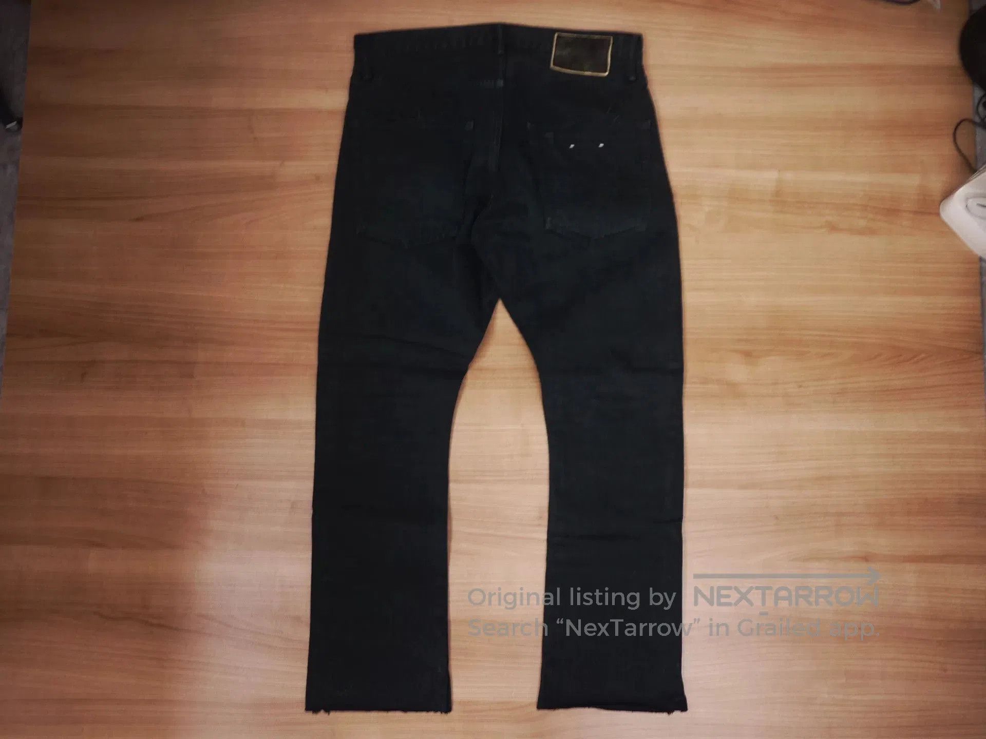 Visvim VISVIM SOCIAL SCULPTURE D17 Black Jeans. Size US 32 / EU 48 - 8 Thumbnail